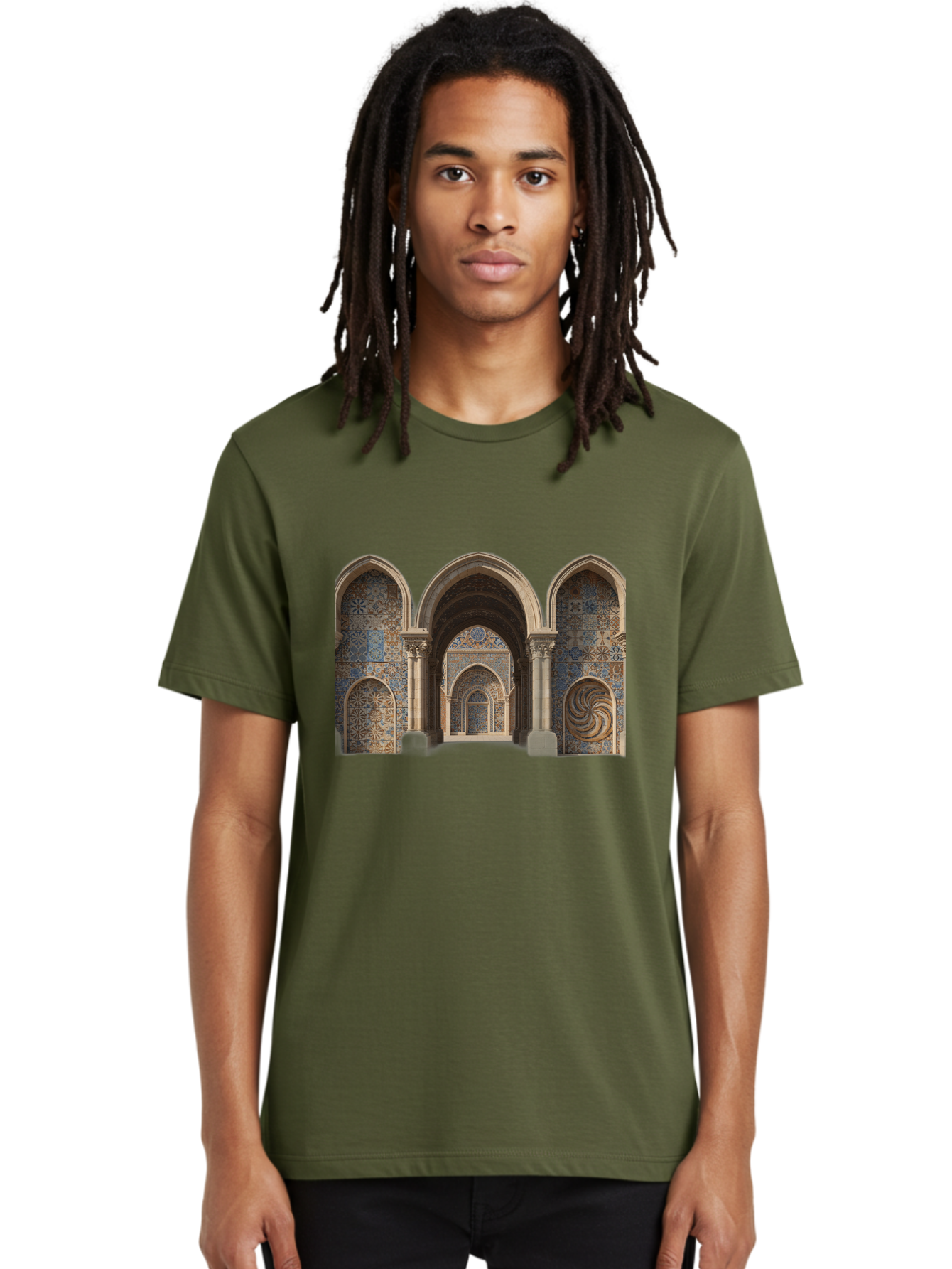 Moorish-Archway Men'S Graphic Tee, 100% Cotton, Comfortable Casual Summer Wear, Machine Washable, Vintage Camera, Old Camera, Antique Camera, Black Camera, Classic Photography, Photography Equipment, Nostalgic Device, Film Camera, Camera Art Bag812