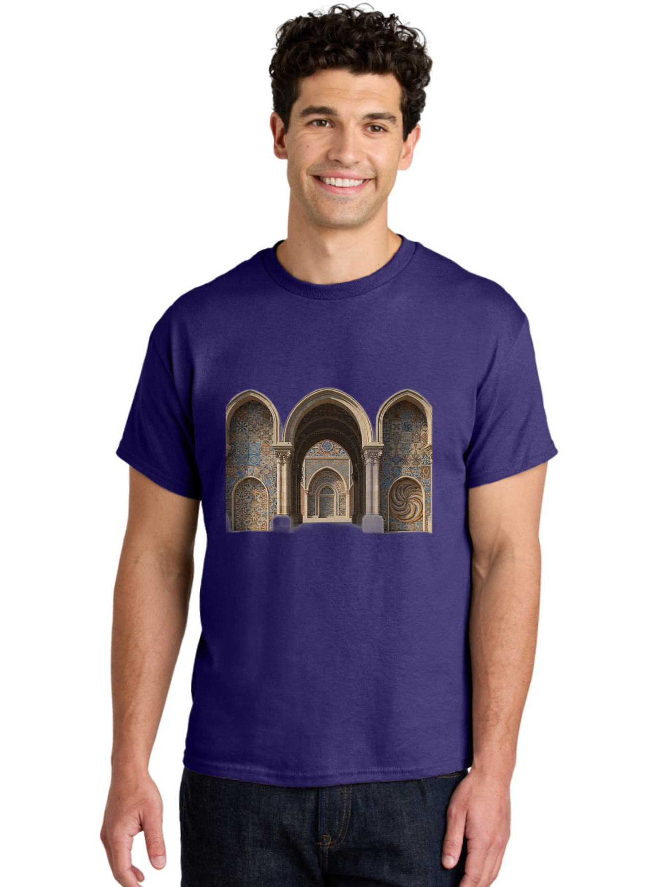 Moorish-Archway Men'S Graphic Tee, 100% Cotton, Comfortable Casual Summer Wear, Machine Washable, Vintage Camera, Old Camera, Antique Camera, Black Camera, Classic Photography, Photography Equipment, Nostalgic Device, Film Camera, Camera Art Bag812