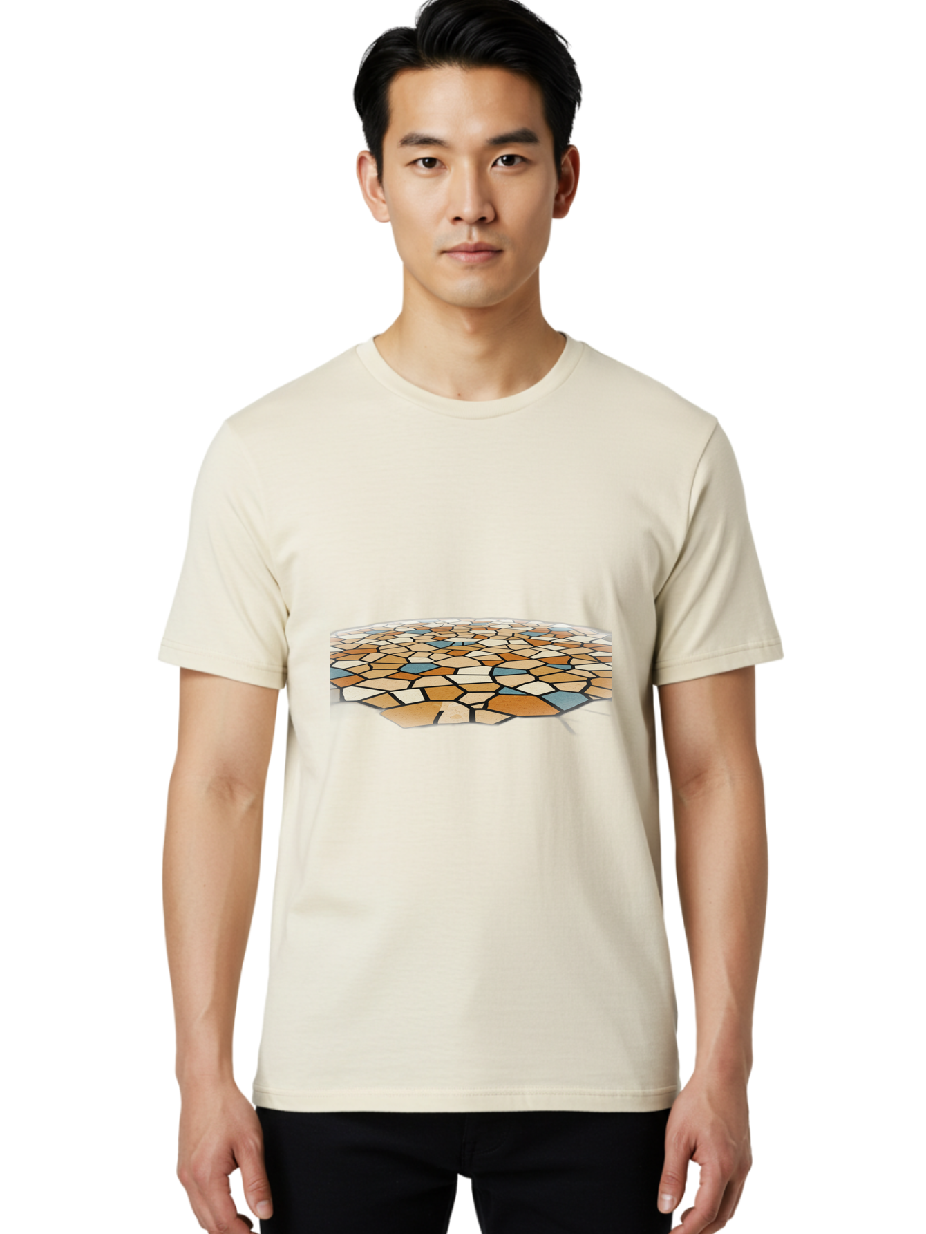 Mosaic-Platform Men'S Graphic Tee, 100% Cotton, Comfortable Casual Summer Wear, Machine Washable, Vintage Camera, Old Camera, Antique Camera, Black Camera, Classic Photography, Photography Equipment, Nostalgic Device, Film Camera, Camera Art Bag817