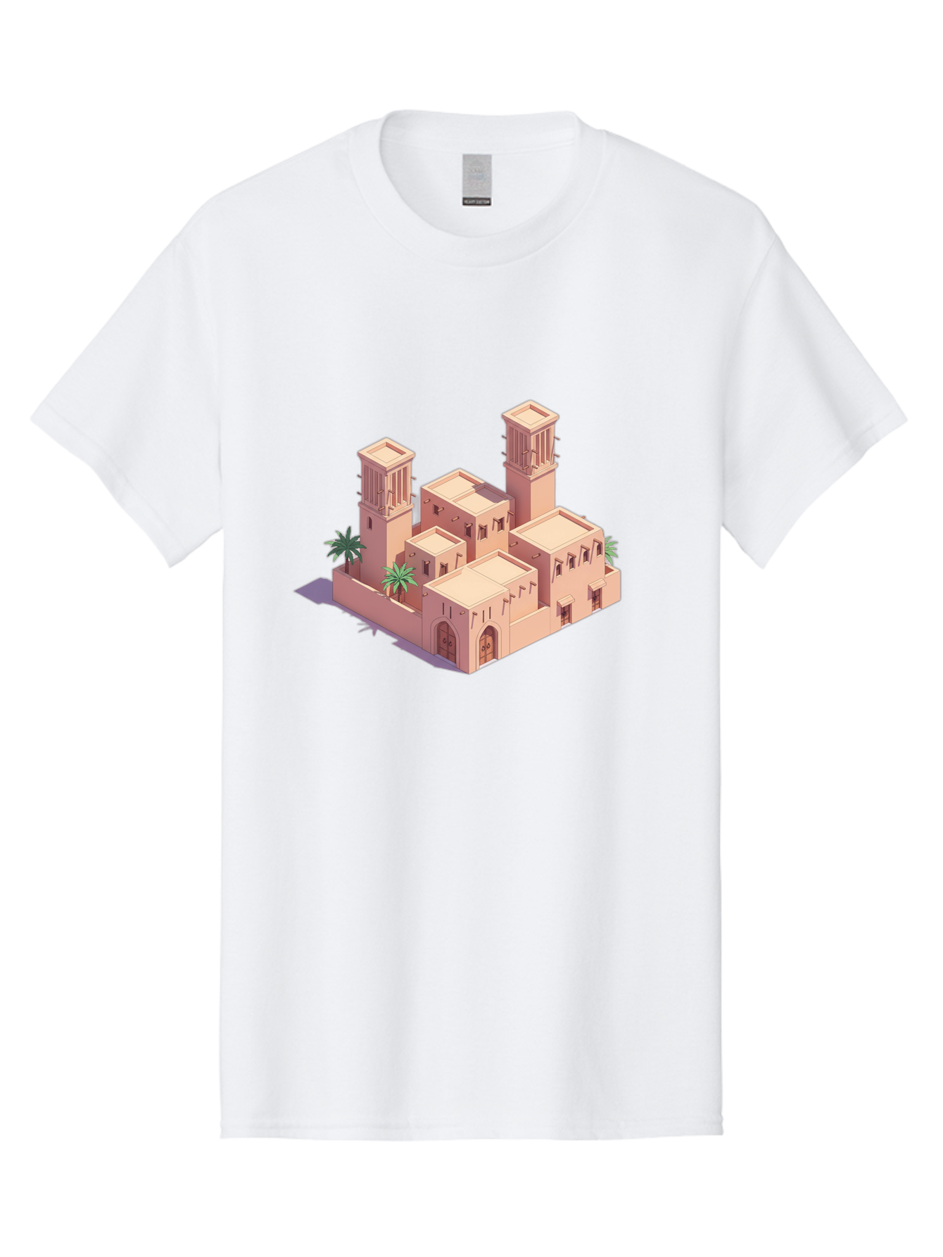 Mosque-Building Men'S Graphic Tee, 100% Cotton, Comfortable Casual Summer Wear, Machine Washable, Vintage Camera, Old Camera, Antique Camera, Black Camera, Classic Photography, Photography Equipment, Nostalgic Device, Film Camera, Camera Art Bag818