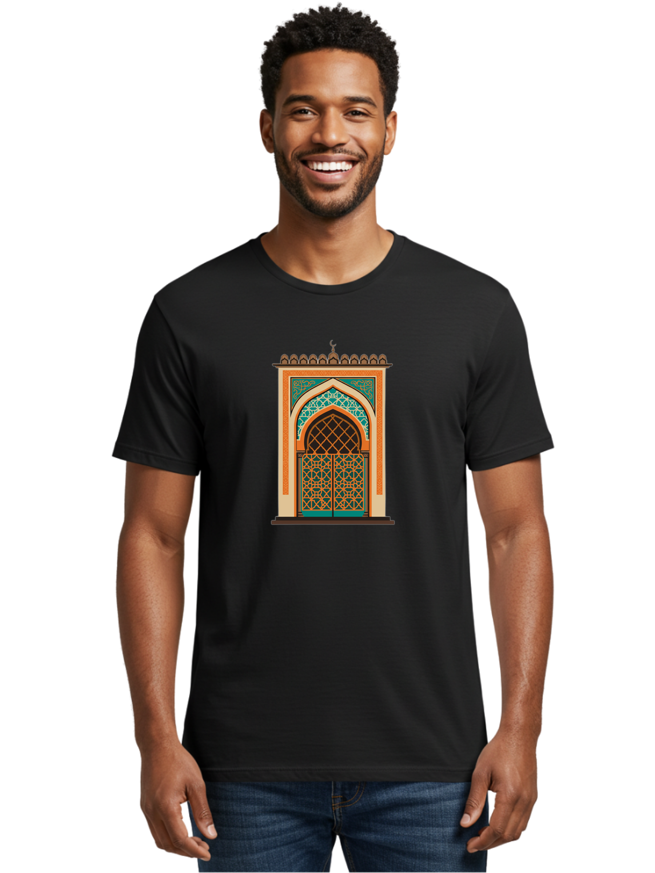 Mosque-Doorway Men'S Graphic Tee, 100% Cotton, Comfortable Casual Summer Wear, Machine Washable, Vintage Camera, Old Camera, Antique Camera, Black Camera, Classic Photography, Photography Equipment, Nostalgic Device, Film Camera, Camera Art Bag820