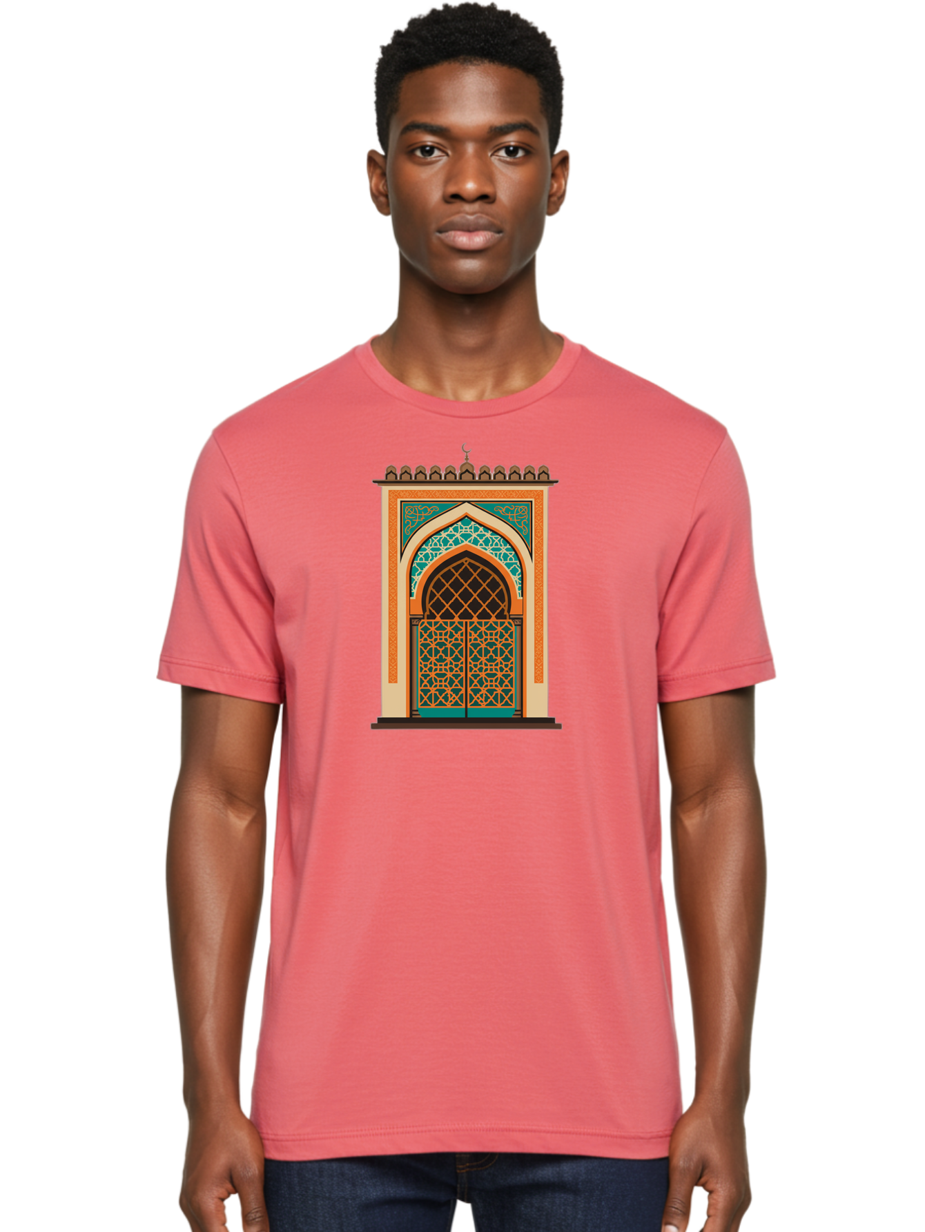 Mosque-Doorway Men'S Graphic Tee, 100% Cotton, Comfortable Casual Summer Wear, Machine Washable, Vintage Camera, Old Camera, Antique Camera, Black Camera, Classic Photography, Photography Equipment, Nostalgic Device, Film Camera, Camera Art Bag820