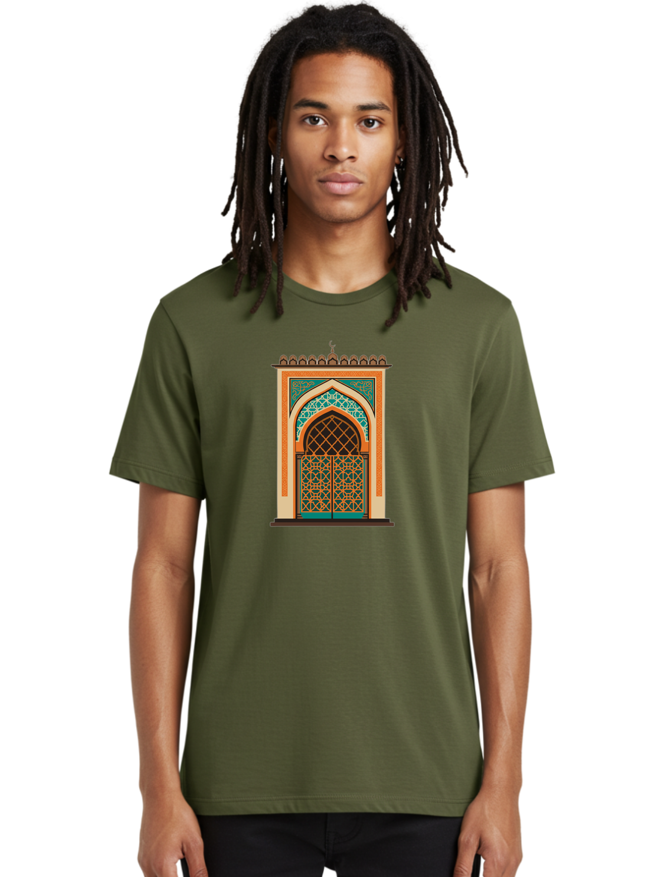 Mosque-Doorway Men'S Graphic Tee, 100% Cotton, Comfortable Casual Summer Wear, Machine Washable, Vintage Camera, Old Camera, Antique Camera, Black Camera, Classic Photography, Photography Equipment, Nostalgic Device, Film Camera, Camera Art Bag820