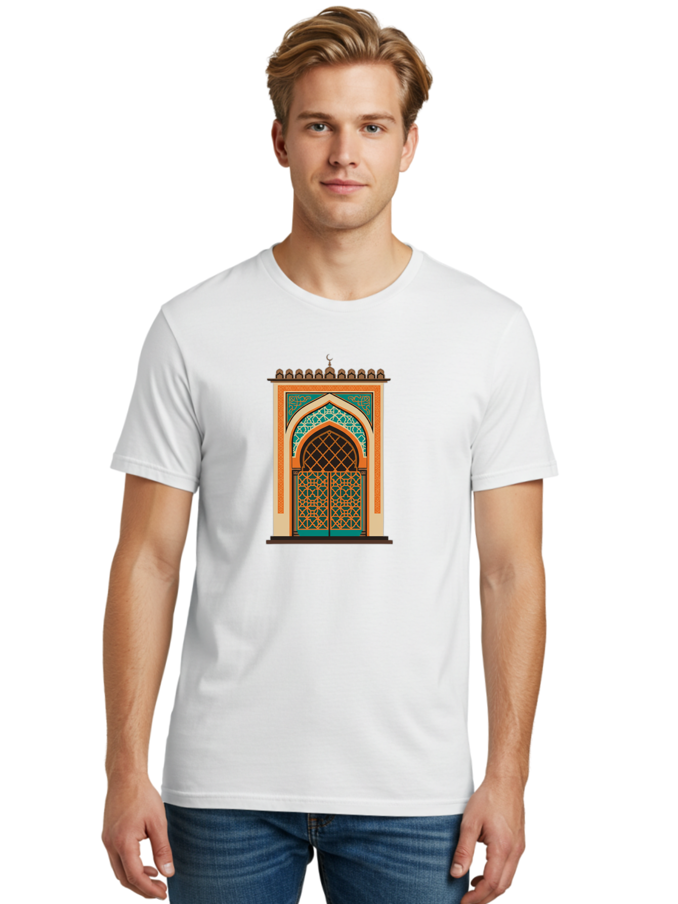 Mosque-Doorway Men'S Graphic Tee, 100% Cotton, Comfortable Casual Summer Wear, Machine Washable, Vintage Camera, Old Camera, Antique Camera, Black Camera, Classic Photography, Photography Equipment, Nostalgic Device, Film Camera, Camera Art Bag820