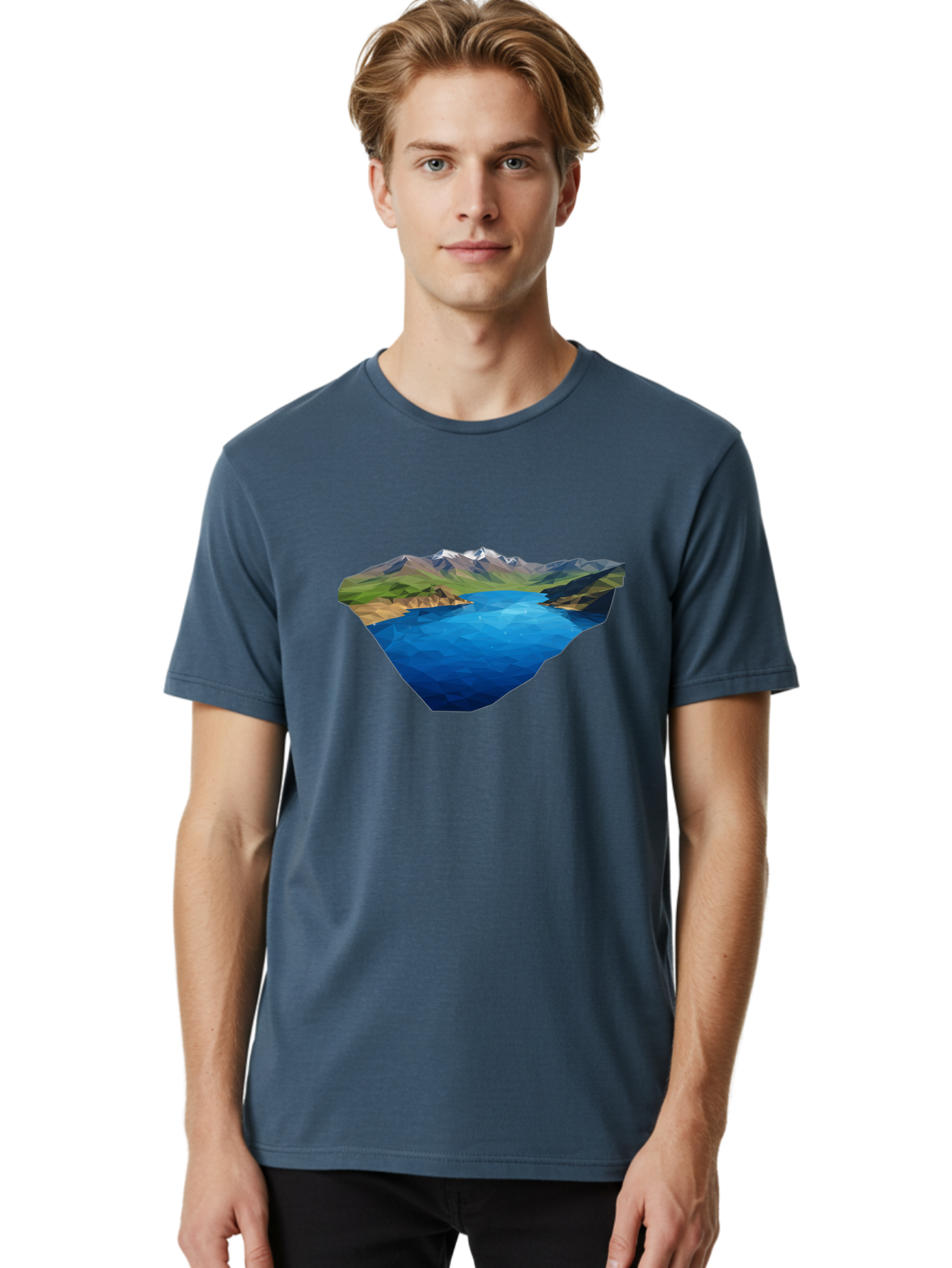 Mountain-Lake Men'S Graphic Tee, 100% Cotton, Comfortable Casual Summer Wear, Machine Washable, Vintage Camera, Old Camera, Antique Camera, Black Camera, Classic Photography, Photography Equipment, Nostalgic Device, Film Camera, Camera Art Bag823