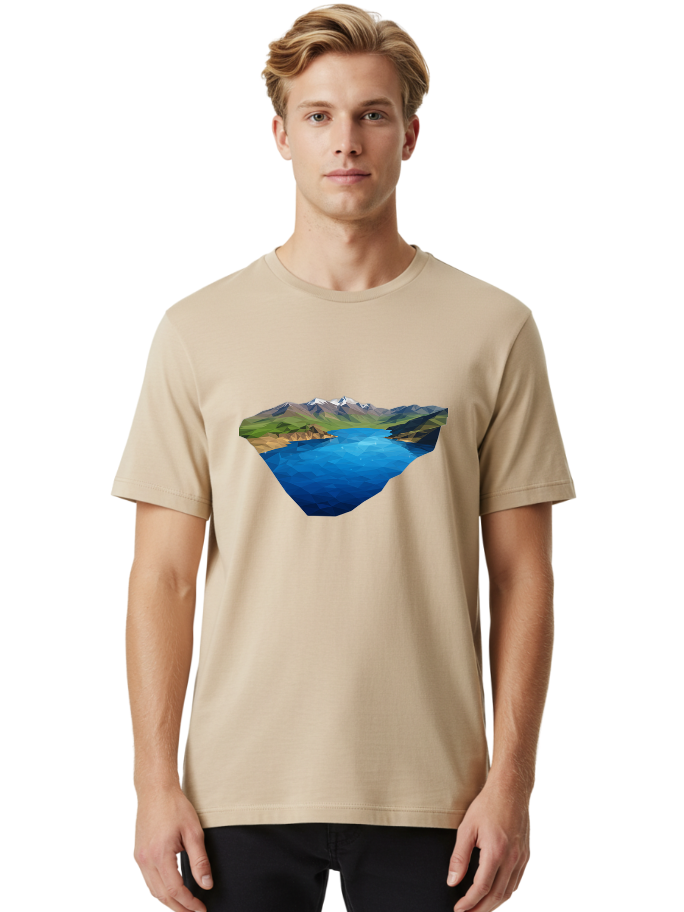Mountain-Lake Men'S Graphic Tee, 100% Cotton, Comfortable Casual Summer Wear, Machine Washable, Vintage Camera, Old Camera, Antique Camera, Black Camera, Classic Photography, Photography Equipment, Nostalgic Device, Film Camera, Camera Art Bag823