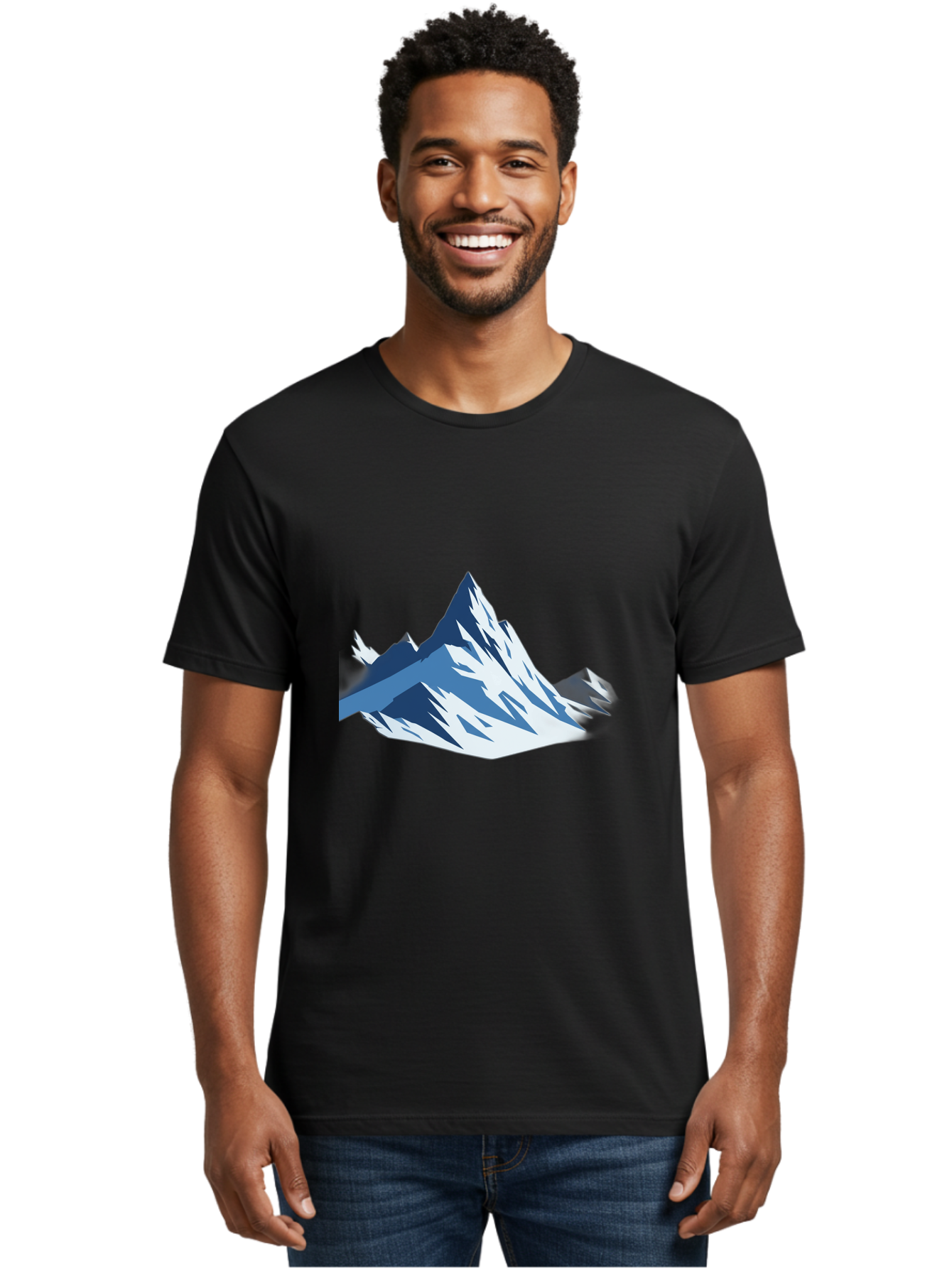 Mountain-Peak-1 Men'S Graphic Tee, 100% Cotton, Comfortable Casual Summer Wear, Machine Washable, Vintage Camera, Old Camera, Antique Camera, Black Camera, Classic Photography, Photography Equipment, Nostalgic Device, Film Camera, Camera Art Bag826