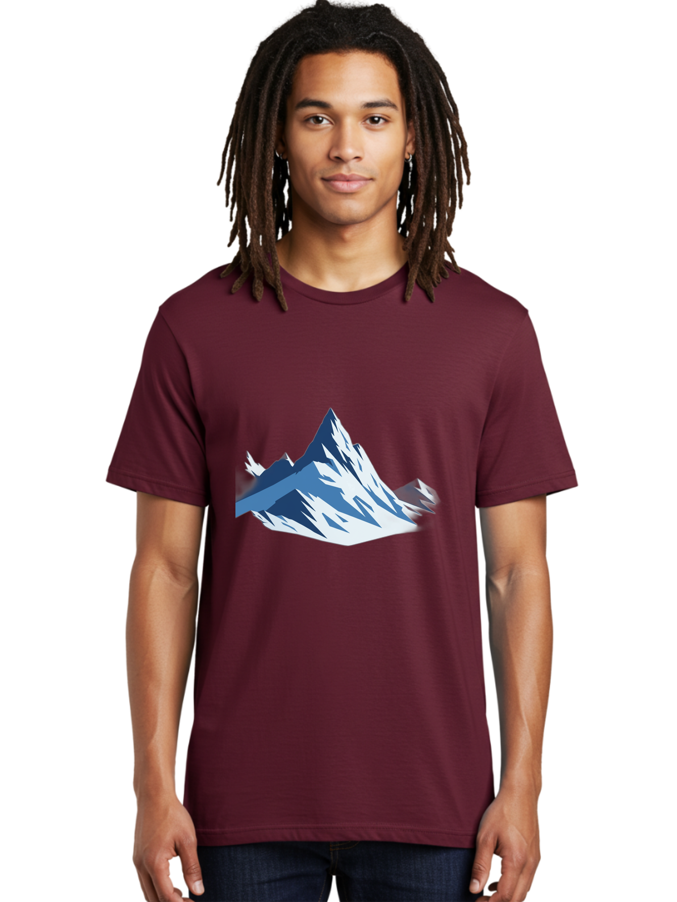 Mountain-Peak-1 Men'S Graphic Tee, 100% Cotton, Comfortable Casual Summer Wear, Machine Washable, Vintage Camera, Old Camera, Antique Camera, Black Camera, Classic Photography, Photography Equipment, Nostalgic Device, Film Camera, Camera Art Bag826