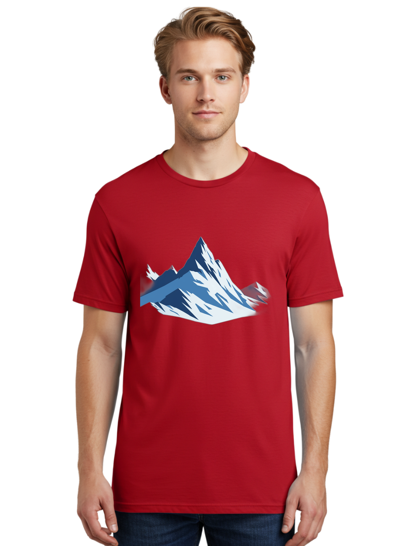 Mountain-Peak-1 Men'S Graphic Tee, 100% Cotton, Comfortable Casual Summer Wear, Machine Washable, Vintage Camera, Old Camera, Antique Camera, Black Camera, Classic Photography, Photography Equipment, Nostalgic Device, Film Camera, Camera Art Bag826