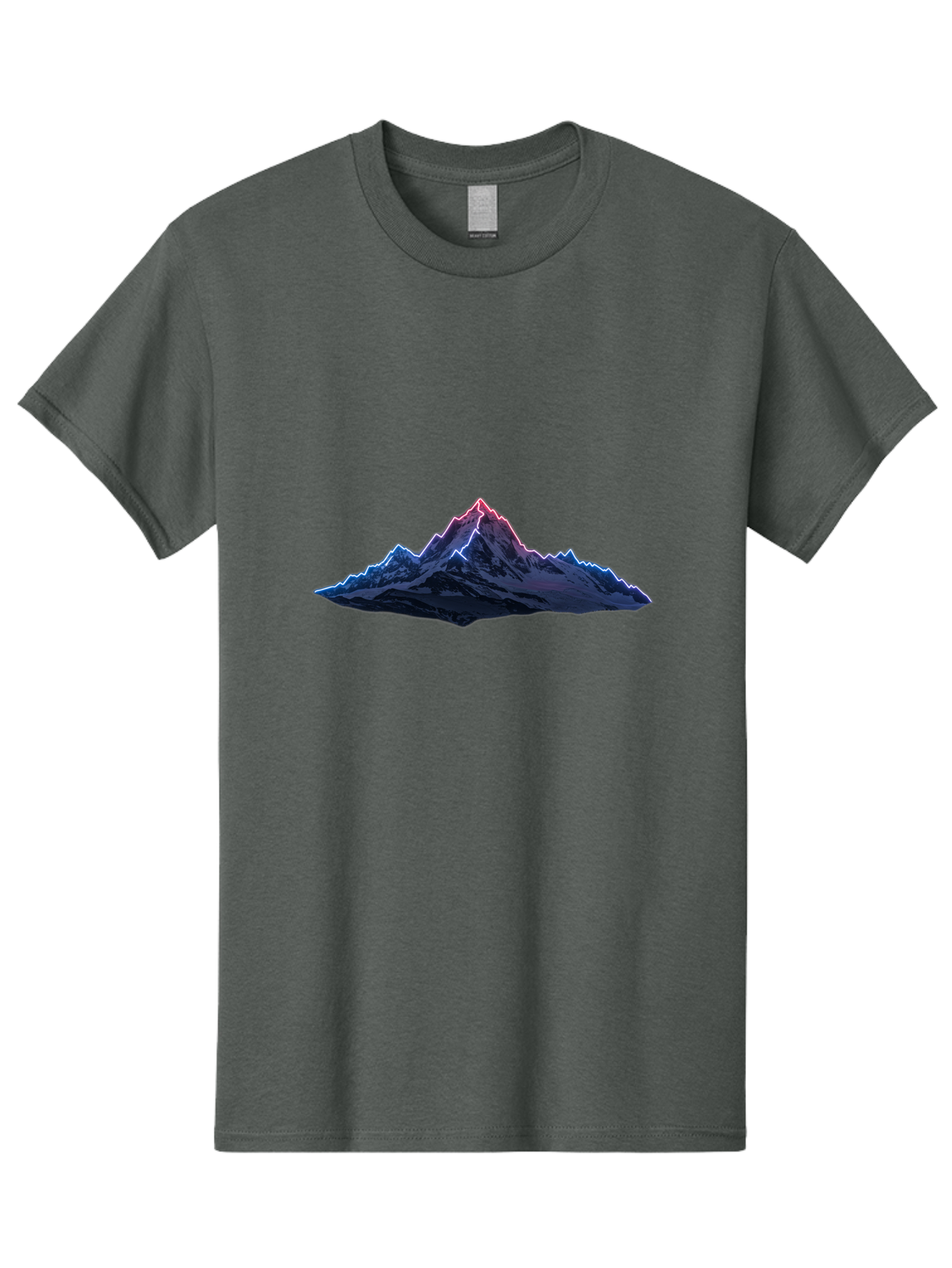 Mountain-Peak-2 Men'S Graphic Tee, 100% Cotton, Comfortable Casual Summer Wear, Machine Washable, Vintage Camera, Old Camera, Antique Camera, Black Camera, Classic Photography, Photography Equipment, Nostalgic Device, Film Camera, Camera Art Bag827