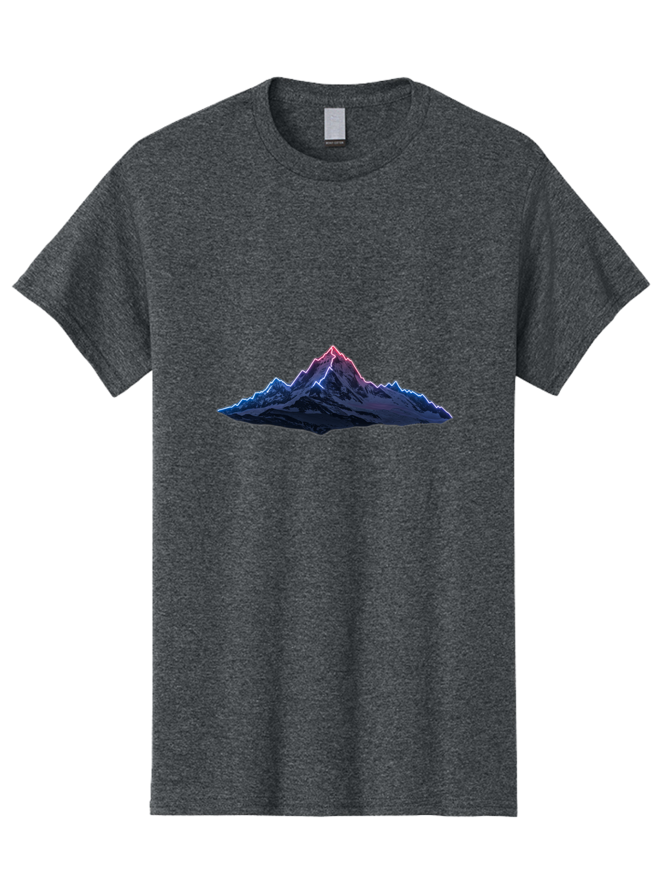 Mountain-Peak-2 Men'S Graphic Tee, 100% Cotton, Comfortable Casual Summer Wear, Machine Washable, Vintage Camera, Old Camera, Antique Camera, Black Camera, Classic Photography, Photography Equipment, Nostalgic Device, Film Camera, Camera Art Bag827