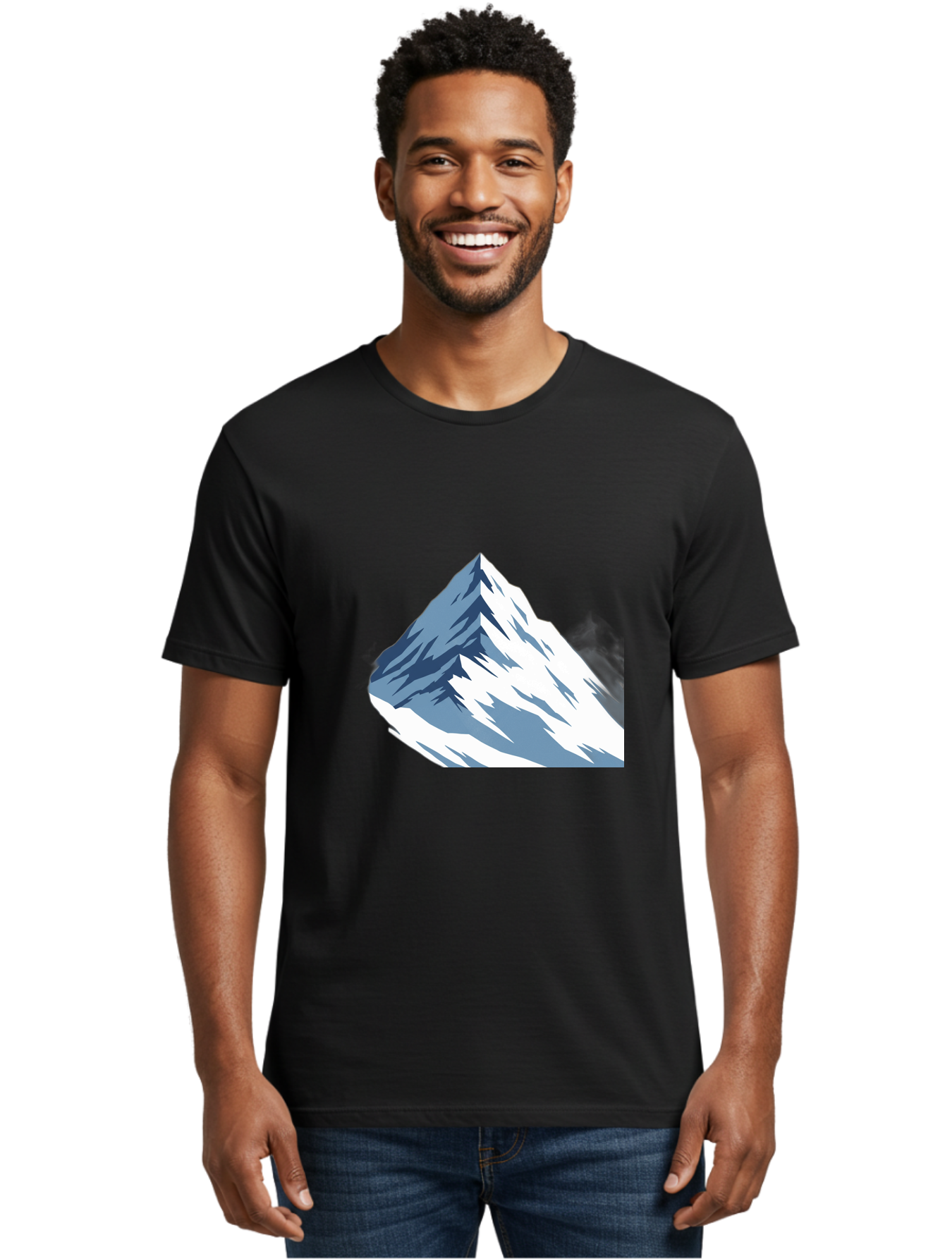 Mountain-Peak-3 Men'S Graphic Tee, 100% Cotton, Comfortable Casual Summer Wear, Machine Washable, Vintage Camera, Old Camera, Antique Camera, Black Camera, Classic Photography, Photography Equipment, Nostalgic Device, Film Camera, Camera Art Bag828