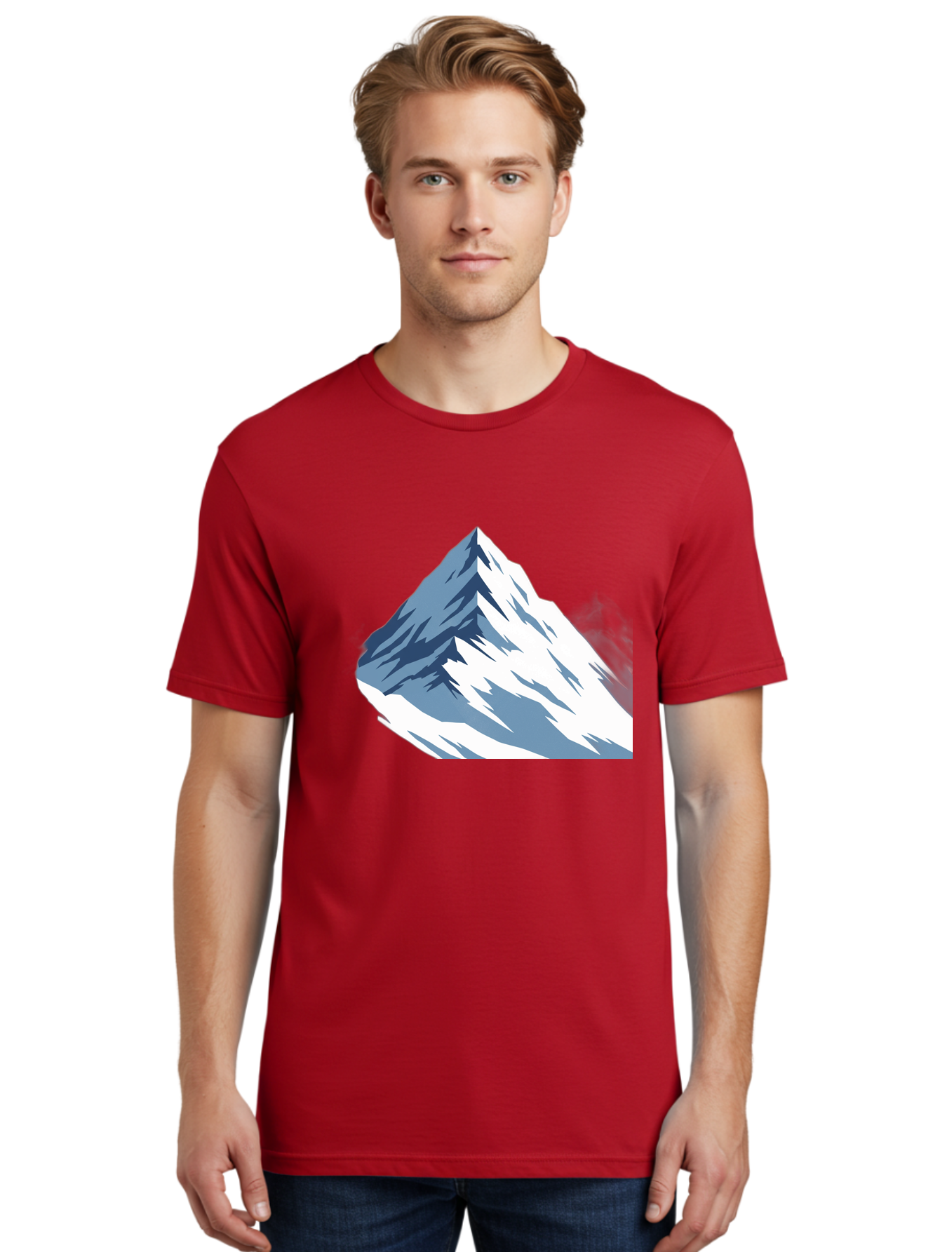 Mountain-Peak-3 Men'S Graphic Tee, 100% Cotton, Comfortable Casual Summer Wear, Machine Washable, Vintage Camera, Old Camera, Antique Camera, Black Camera, Classic Photography, Photography Equipment, Nostalgic Device, Film Camera, Camera Art Bag828
