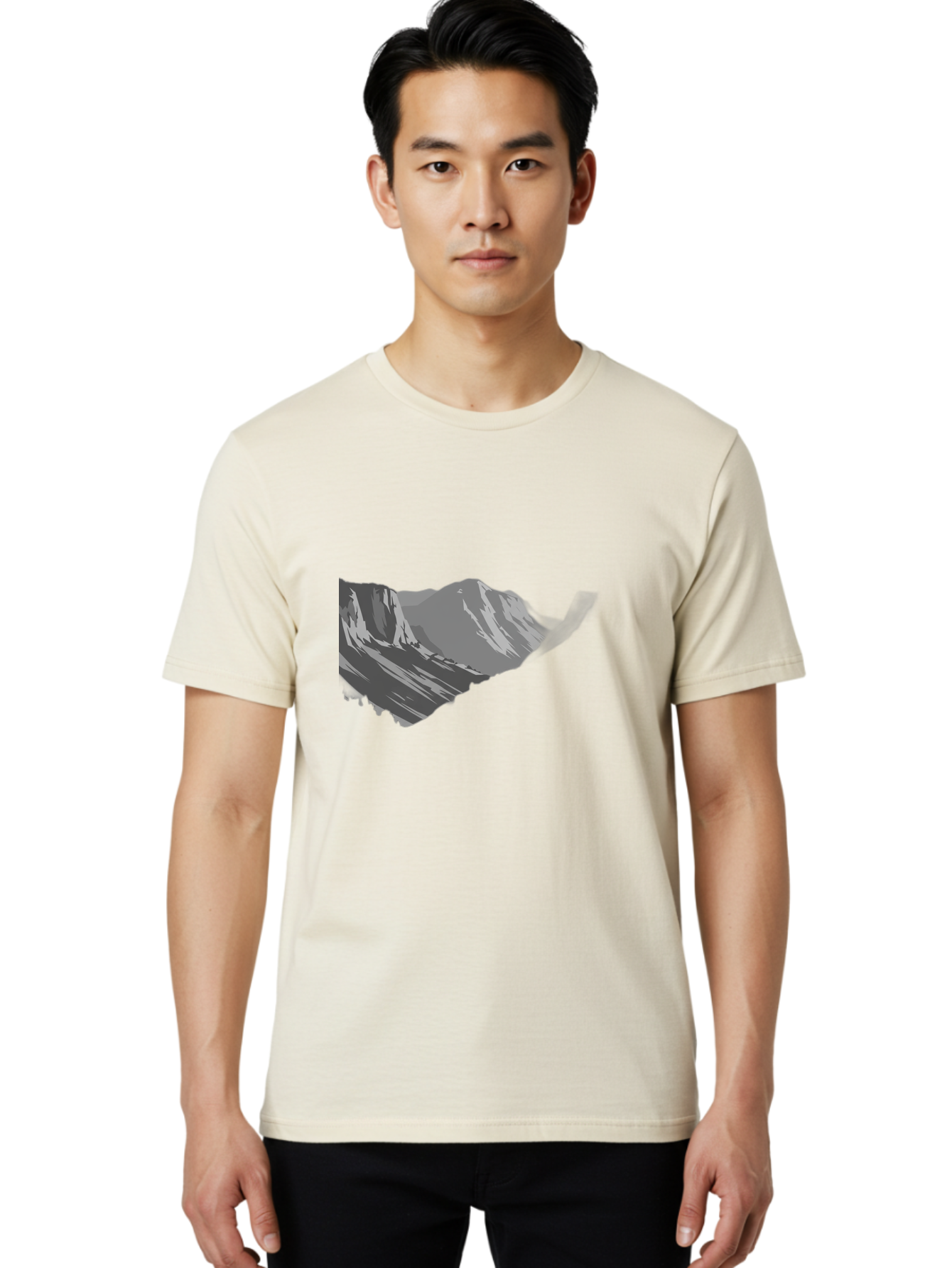 Mountain Men'S Graphic Tee, 100% Cotton, Comfortable Casual Summer Wear, Machine Washable, Vintage Camera, Old Camera, Antique Camera, Black Camera, Classic Photography, Photography Equipment, Nostalgic Device, Film Camera, Camera Art Bag830