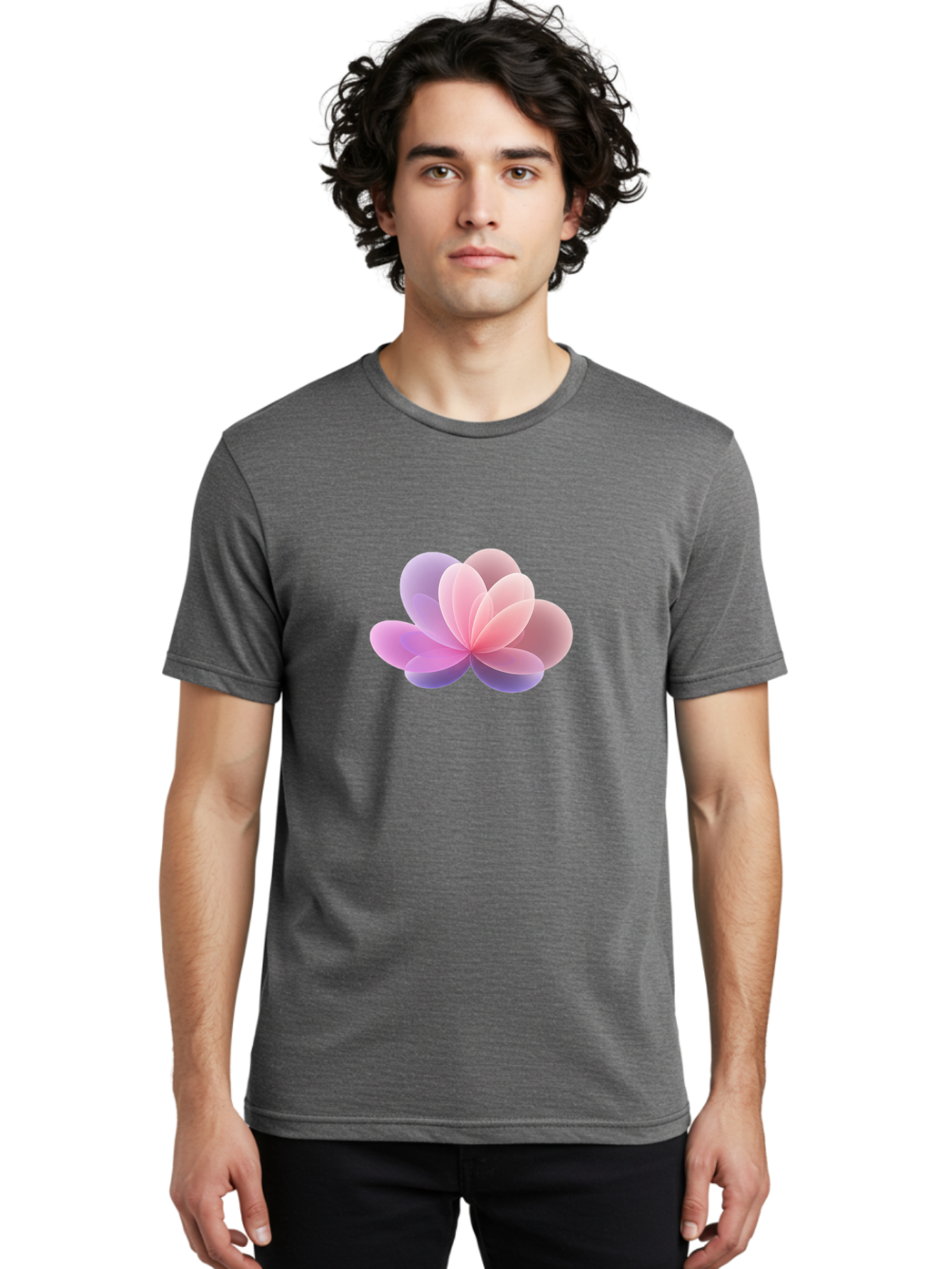 Multicolored-Flower Men'S Graphic Tee, 100% Cotton, Comfortable Casual Summer Wear, Machine Washable, Vintage Camera, Old Camera, Antique Camera, Black Camera, Classic Photography, Photography Equipment, Nostalgic Device, Film Camera, Bag831