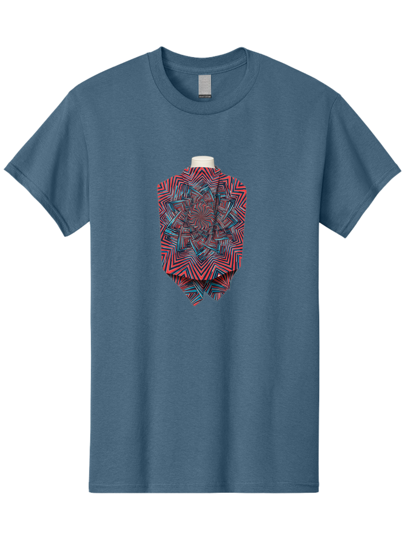 Multicolored-Geometric-Poncho Men'S Graphic Tee, 100% Cotton, Comfortable Casual Summer Wear, Machine Washable, Vintage Camera, Old Camera, Antique Camera, Black Camera, Classic Photography, Photography Equipment, Nostalgic Device, Bag832