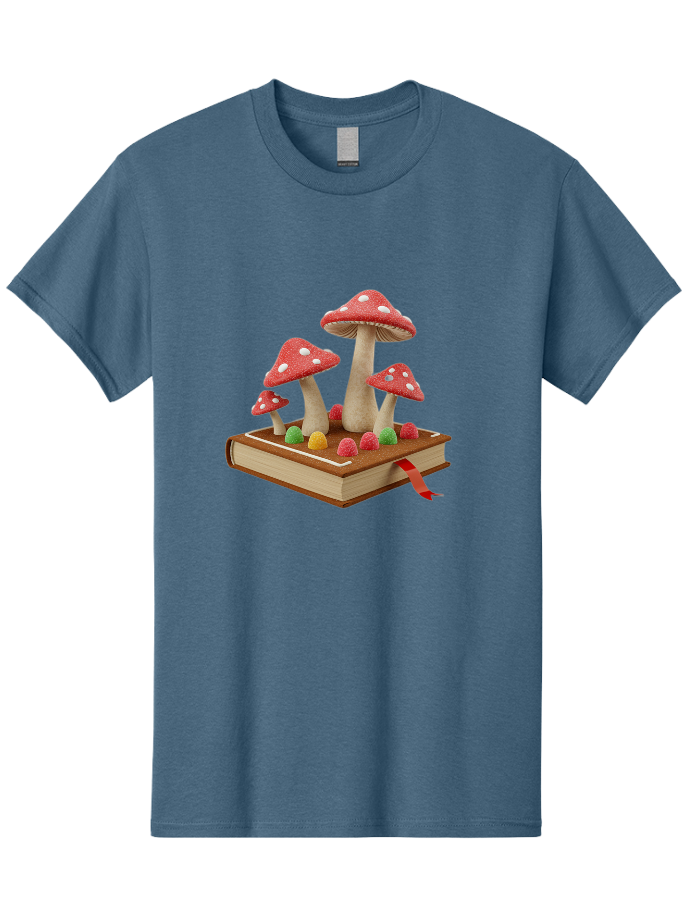 Mushroom-Book-1 Men'S Graphic Tee, 100% Cotton, Comfortable Casual Summer Wear, Machine Washable, Vintage Camera, Old Camera, Antique Camera, Black Camera, Classic Photography, Photography Equipment, Nostalgic Device, Film Camera, Camera Art Bag833