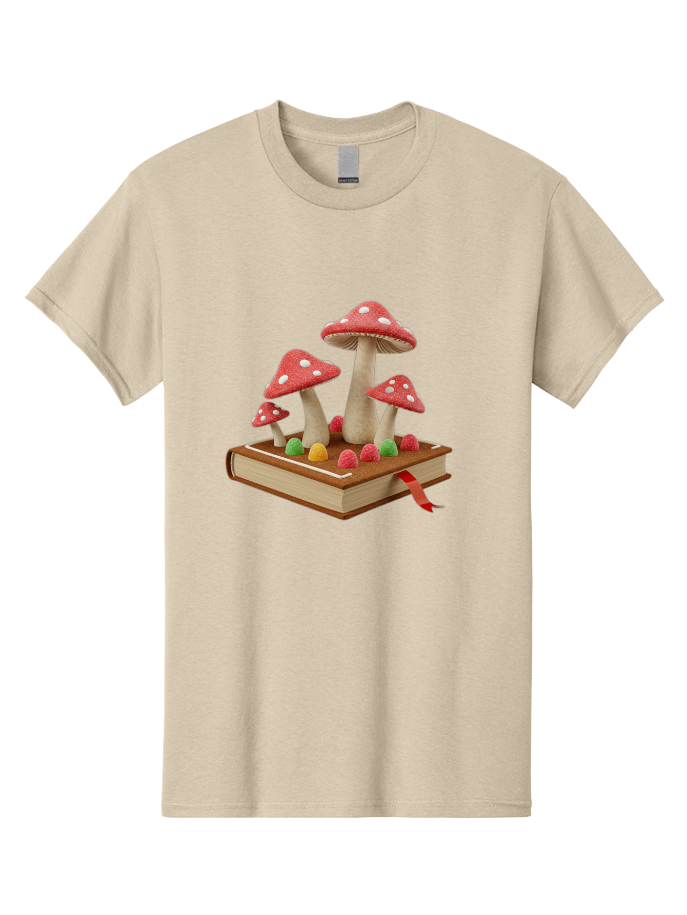 Mushroom-Book-1 Men'S Graphic Tee, 100% Cotton, Comfortable Casual Summer Wear, Machine Washable, Vintage Camera, Old Camera, Antique Camera, Black Camera, Classic Photography, Photography Equipment, Nostalgic Device, Film Camera, Camera Art Bag833