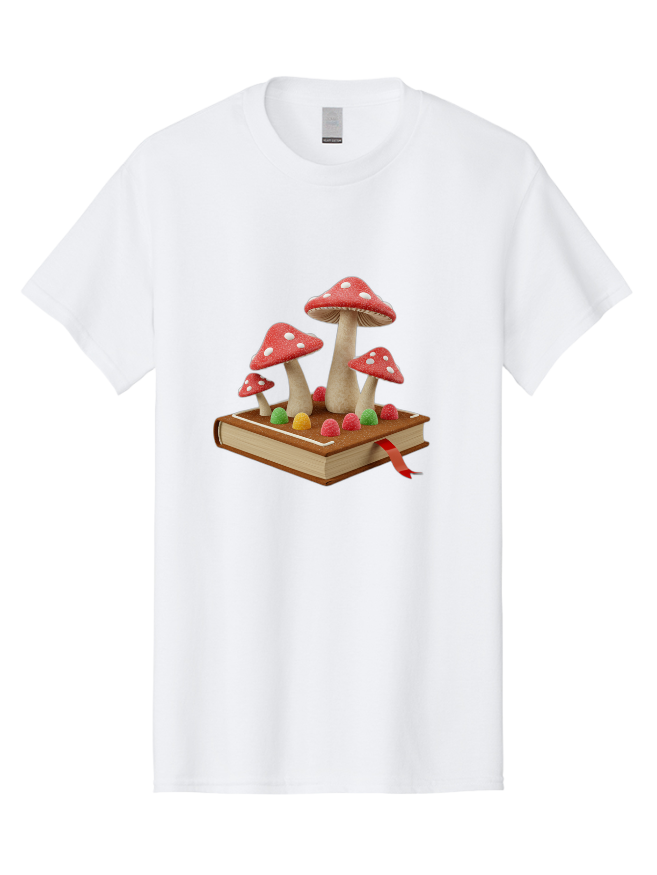 Mushroom-Book-1 Men'S Graphic Tee, 100% Cotton, Comfortable Casual Summer Wear, Machine Washable, Vintage Camera, Old Camera, Antique Camera, Black Camera, Classic Photography, Photography Equipment, Nostalgic Device, Film Camera, Camera Art Bag833