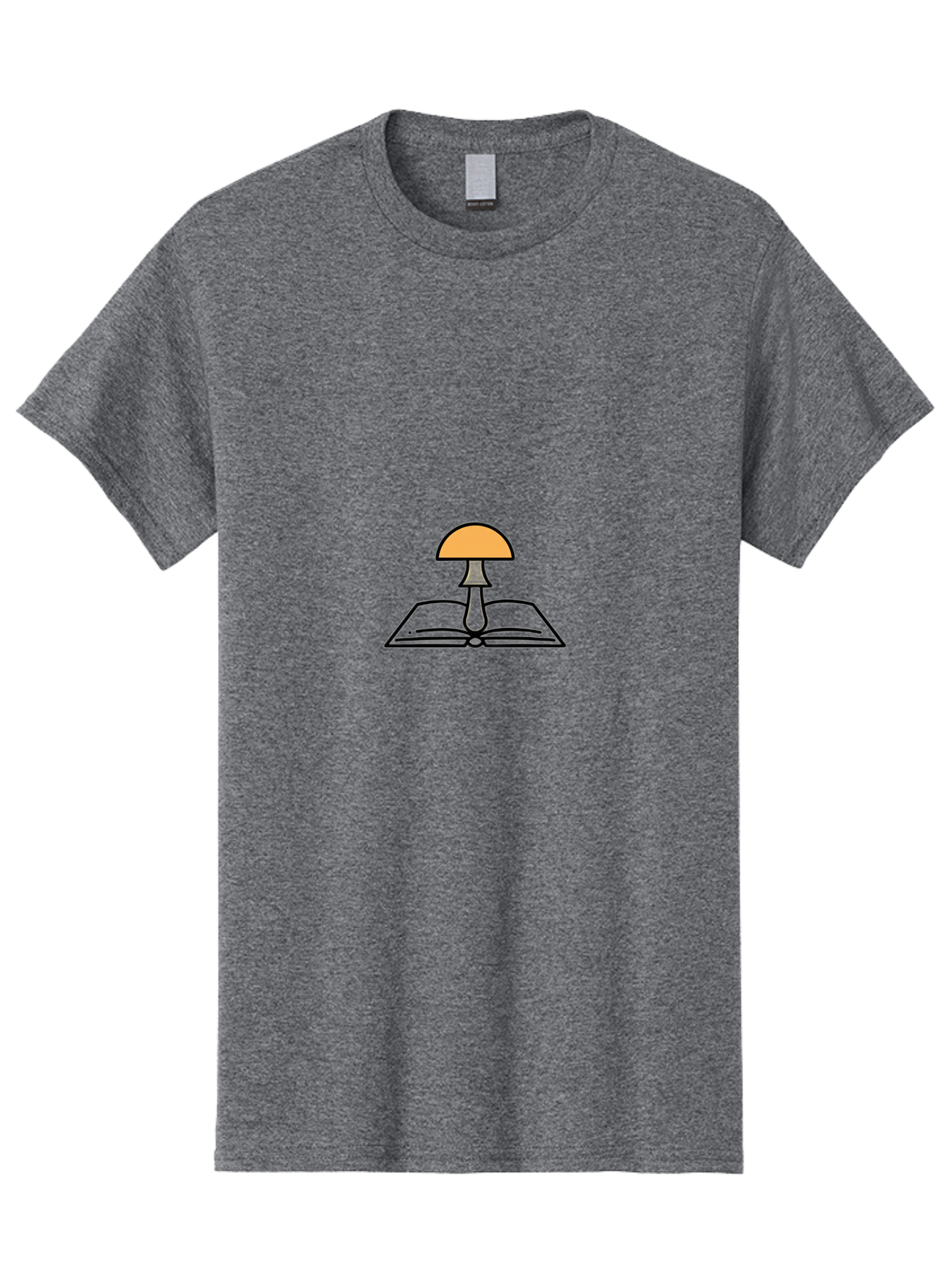 Mushroom-Book-2 Men'S Graphic Tee, 100% Cotton, Comfortable Casual Summer Wear, Machine Washable, Vintage Camera, Old Camera, Antique Camera, Black Camera, Classic Photography, Photography Equipment, Nostalgic Device, Film Camera, Camera Art Bag834