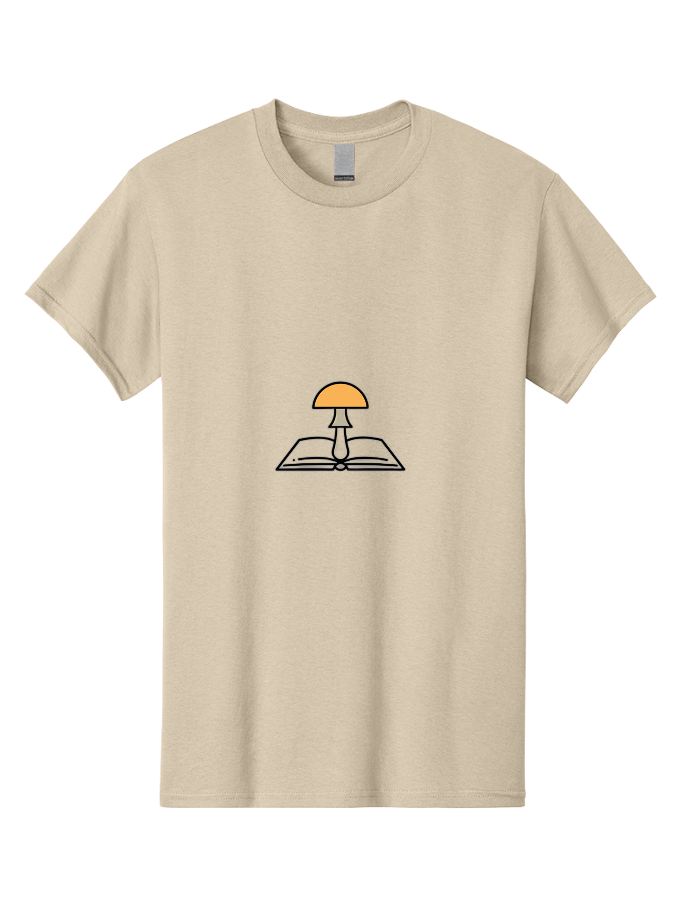 Mushroom-Book-2 Men'S Graphic Tee, 100% Cotton, Comfortable Casual Summer Wear, Machine Washable, Vintage Camera, Old Camera, Antique Camera, Black Camera, Classic Photography, Photography Equipment, Nostalgic Device, Film Camera, Camera Art Bag834