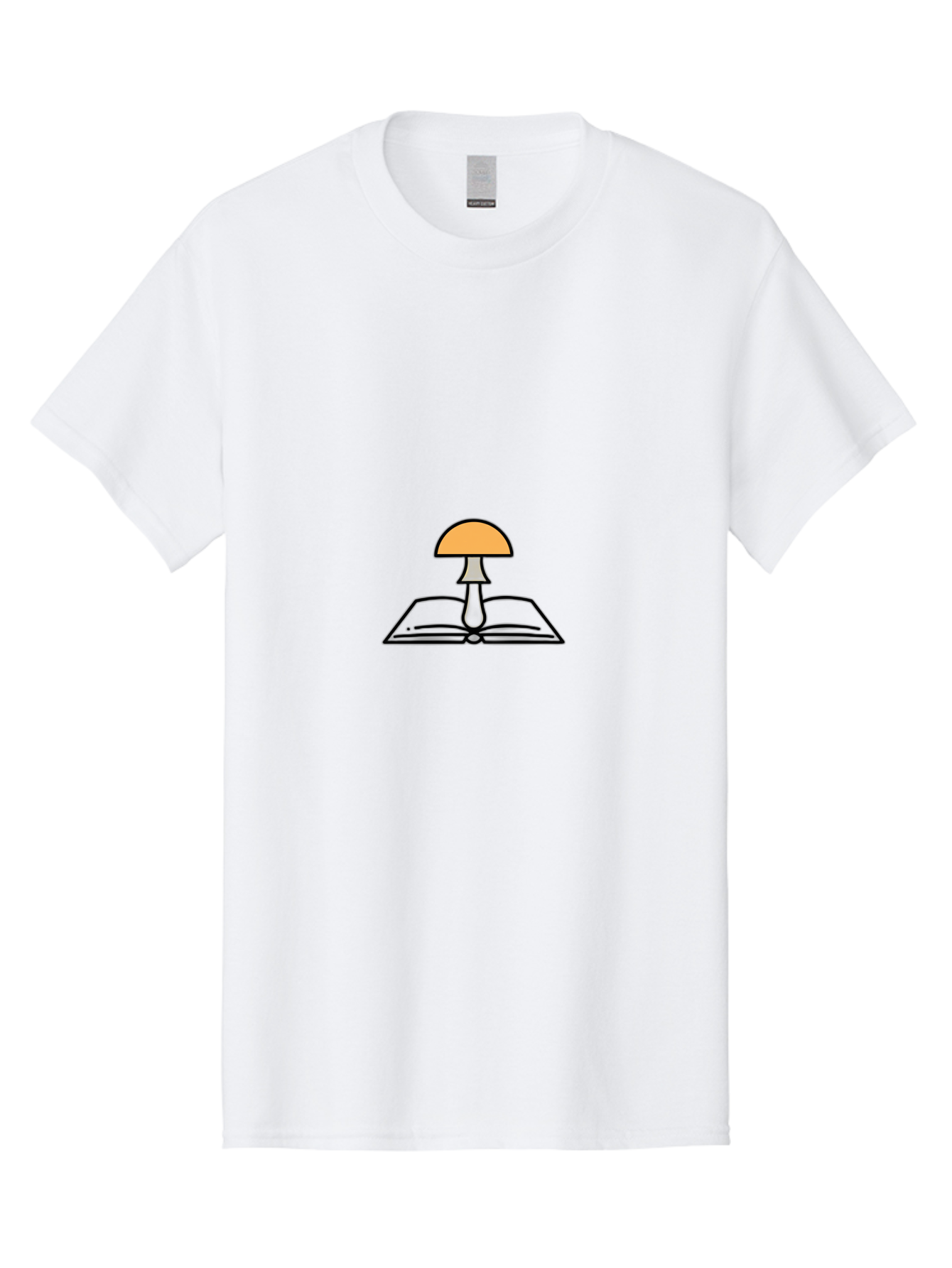 Mushroom-Book-2 Men'S Graphic Tee, 100% Cotton, Comfortable Casual Summer Wear, Machine Washable, Vintage Camera, Old Camera, Antique Camera, Black Camera, Classic Photography, Photography Equipment, Nostalgic Device, Film Camera, Camera Art Bag834