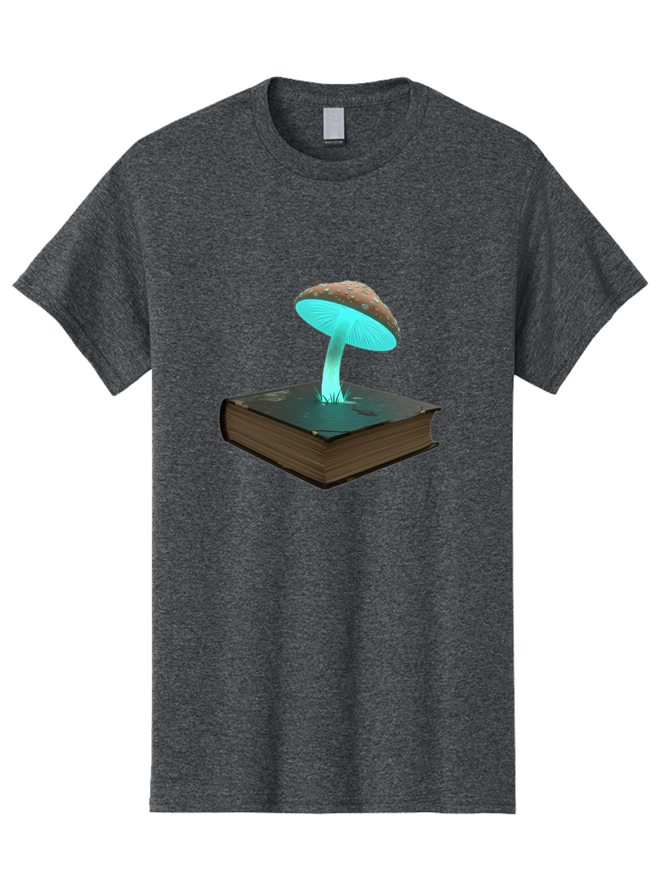 Mushroom-Book-3 Men'S Graphic Tee, 100% Cotton, Comfortable Casual Summer Wear, Machine Washable, Vintage Camera, Old Camera, Antique Camera, Black Camera, Classic Photography, Photography Equipment, Nostalgic Device, Film Camera, Camera Art Bag835