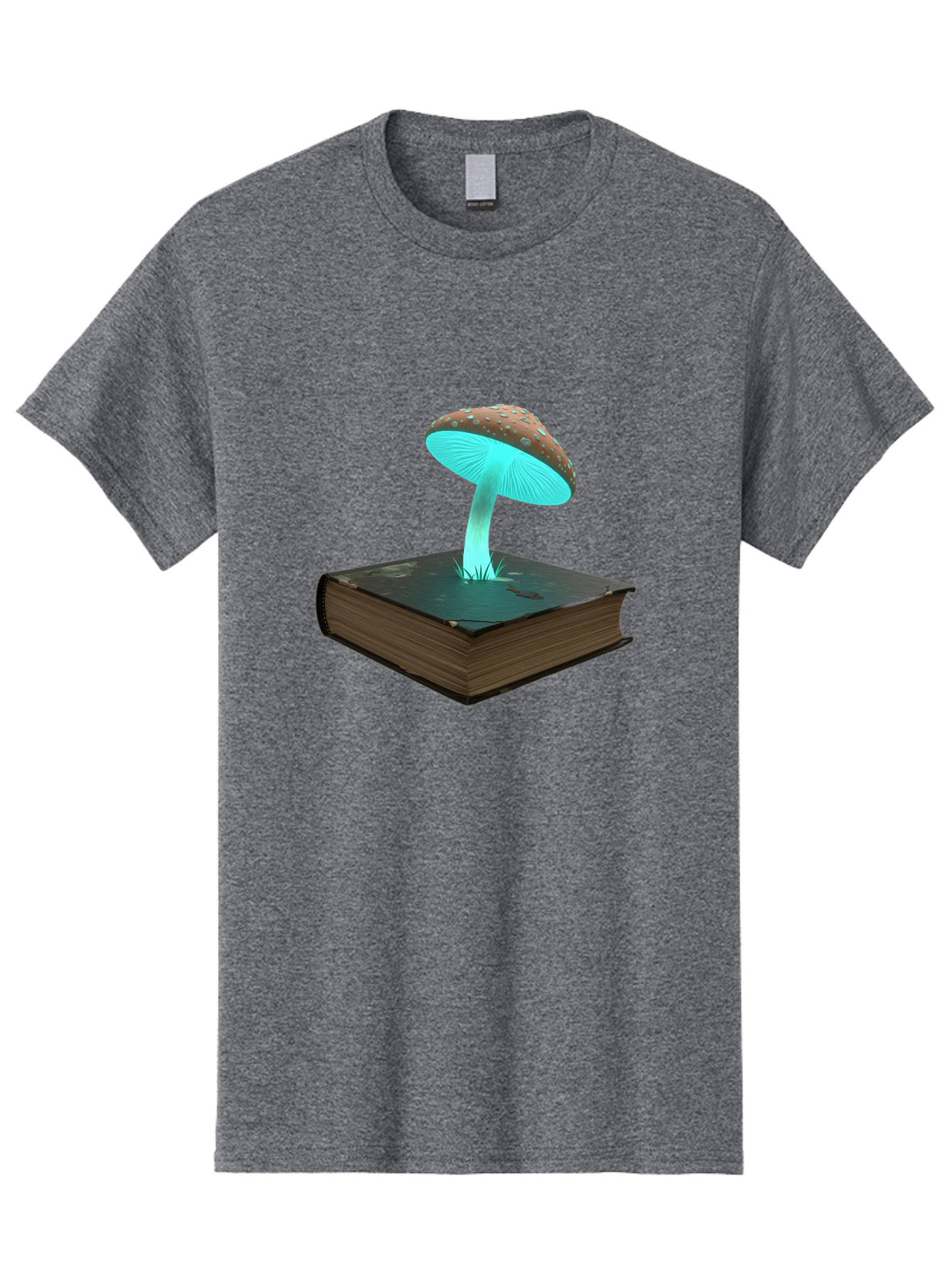 Mushroom-Book-3 Men'S Graphic Tee, 100% Cotton, Comfortable Casual Summer Wear, Machine Washable, Vintage Camera, Old Camera, Antique Camera, Black Camera, Classic Photography, Photography Equipment, Nostalgic Device, Film Camera, Camera Art Bag835