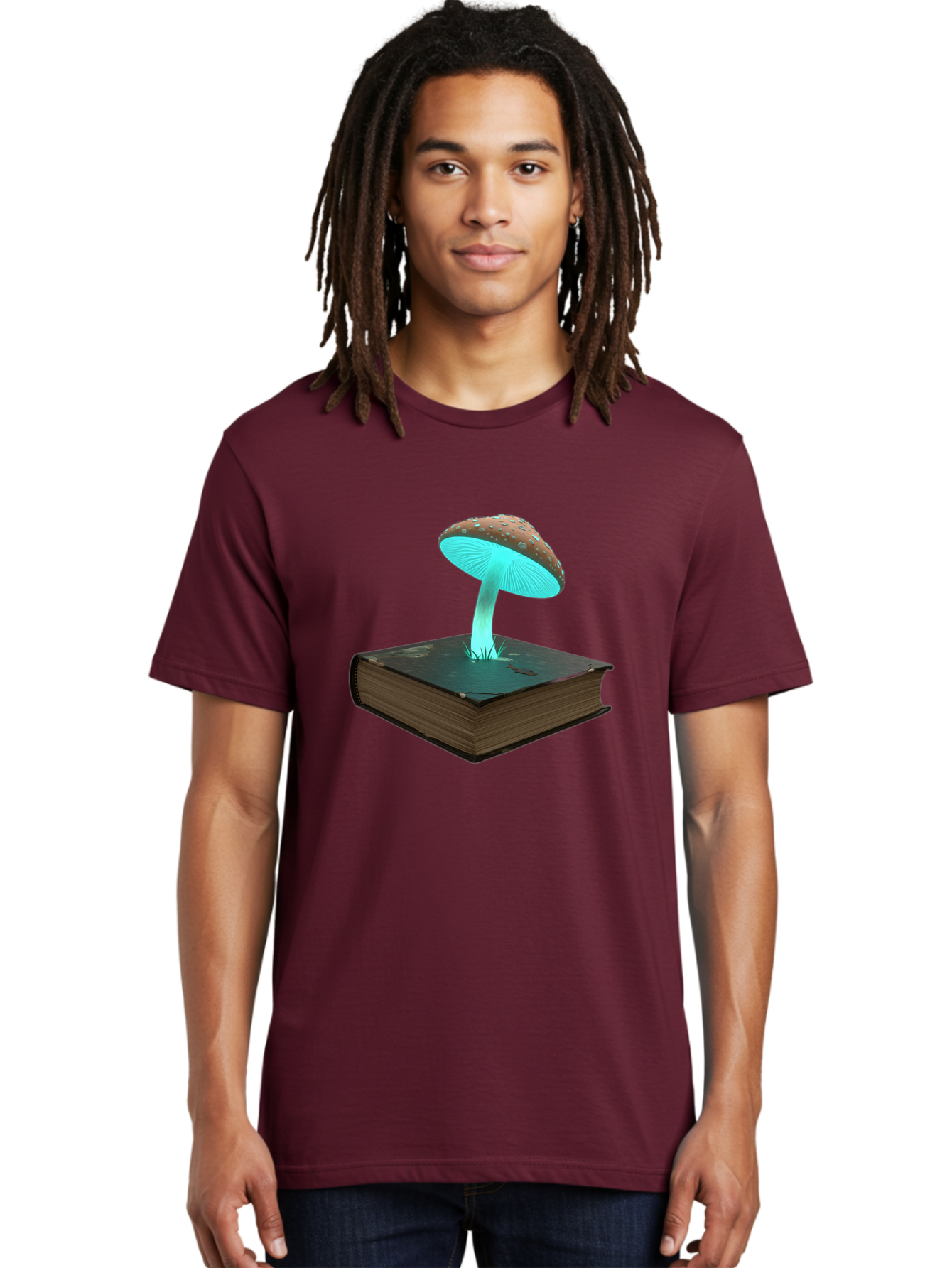 Mushroom-Book-3 Men'S Graphic Tee, 100% Cotton, Comfortable Casual Summer Wear, Machine Washable, Vintage Camera, Old Camera, Antique Camera, Black Camera, Classic Photography, Photography Equipment, Nostalgic Device, Film Camera, Camera Art Bag835