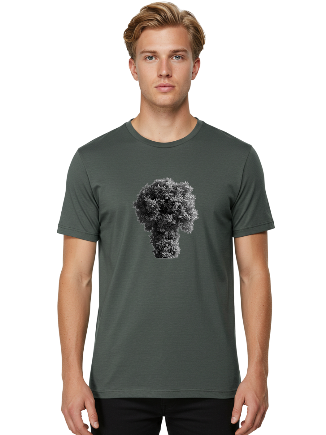 Mushroom-Cloud Men'S Graphic Tee, 100% Cotton, Comfortable Casual Summer Wear, Machine Washable, Vintage Camera, Old Camera, Antique Camera, Black Camera, Classic Photography, Photography Equipment, Nostalgic Device, Film Camera, Camera Art Bag837