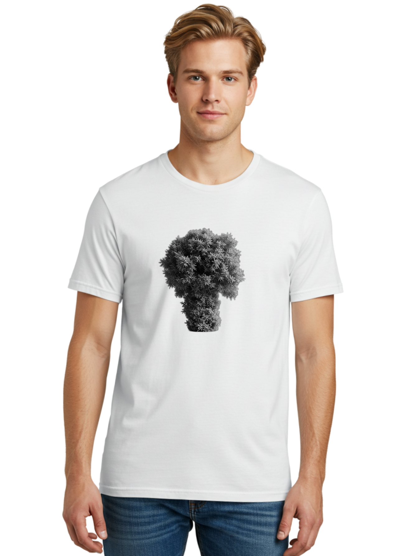 Mushroom-Cloud Men'S Graphic Tee, 100% Cotton, Comfortable Casual Summer Wear, Machine Washable, Vintage Camera, Old Camera, Antique Camera, Black Camera, Classic Photography, Photography Equipment, Nostalgic Device, Film Camera, Camera Art Bag837
