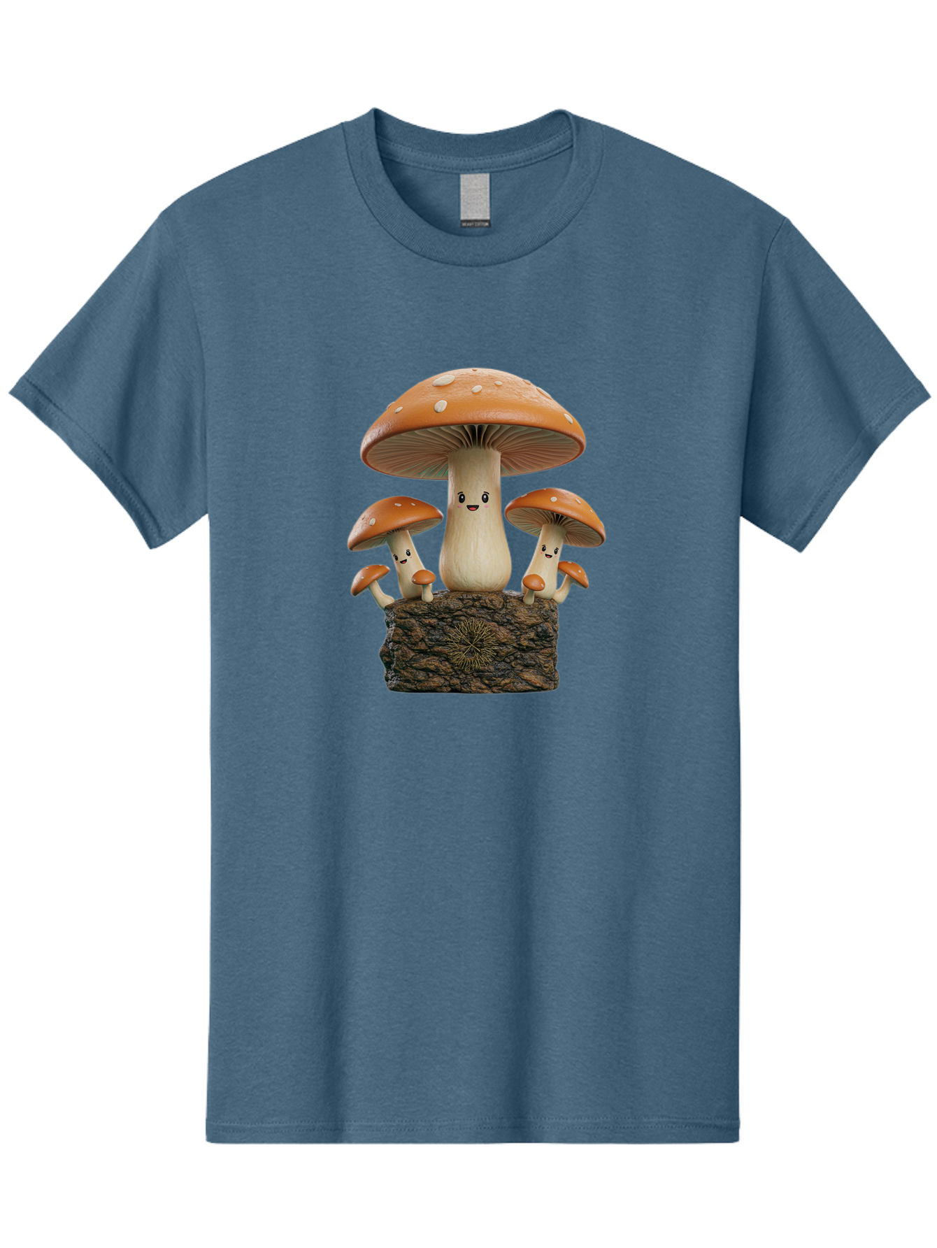 Mushroom-Family Men'S Graphic Tee, 100% Cotton, Comfortable Casual Summer Wear, Machine Washable, Vintage Camera, Old Camera, Antique Camera, Black Camera, Classic Photography, Photography Equipment, Nostalgic Device, Film Camera, Camera Art Bag838