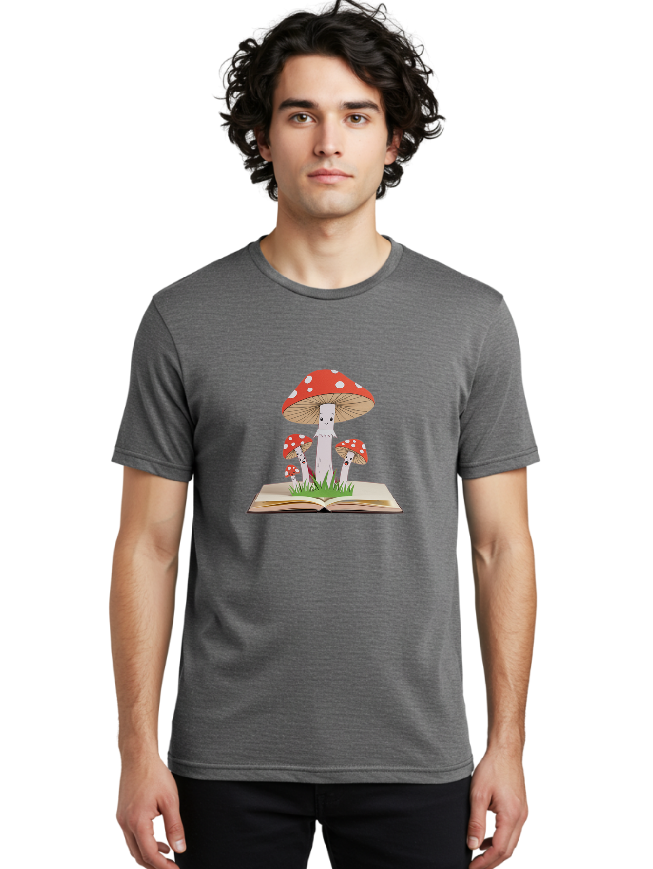 Mushroom-Friends Men'S Graphic Tee, 100% Cotton, Comfortable Casual Summer Wear, Machine Washable, Vintage Camera, Old Camera, Antique Camera, Black Camera, Classic Photography, Photography Equipment, Nostalgic Device, Film Camera, Camera Art Bag839