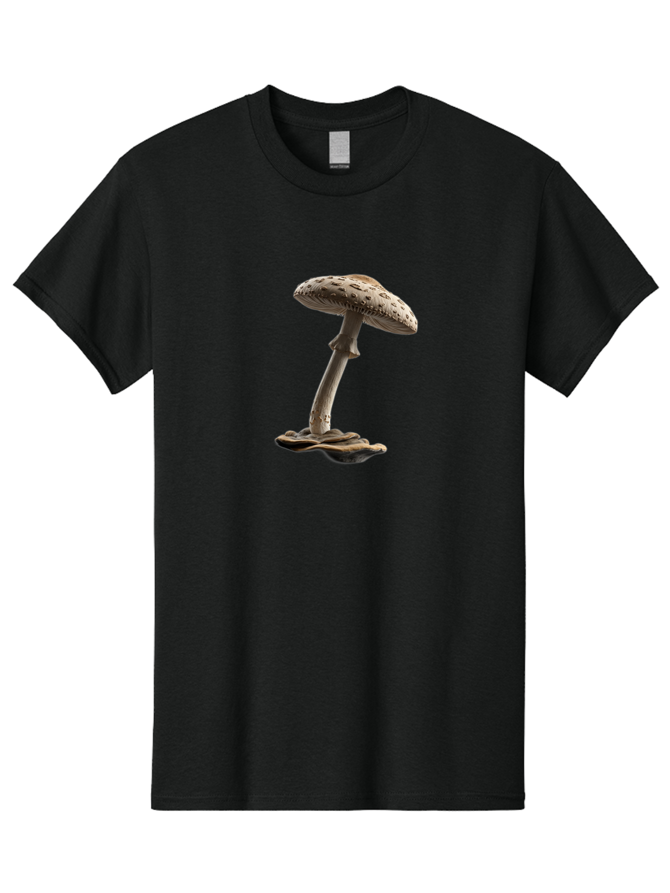 Mushroom Men'S Graphic Tee, 100% Cotton, Comfortable Casual Summer Wear, Machine Washable, Vintage Camera, Old Camera, Antique Camera, Black Camera, Classic Photography, Photography Equipment, Nostalgic Device, Film Camera, Camera Art Bag841