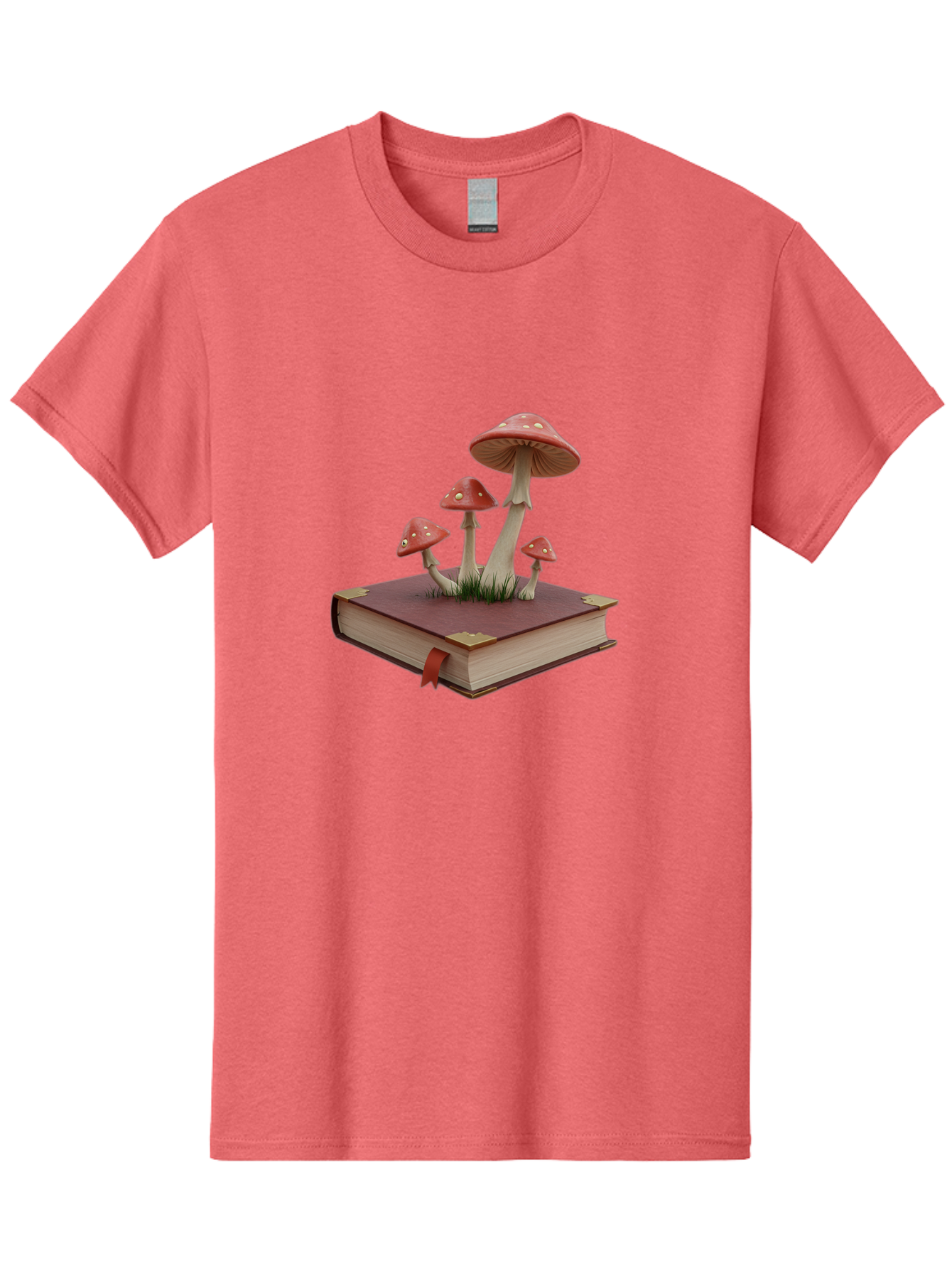 Mushrooms-On-Book Men'S Graphic Tee, 100% Cotton, Comfortable Casual Summer Wear, Machine Washable, Vintage Camera, Old Camera, Antique Camera, Black Camera, Classic Photography, Photography Equipment, Nostalgic Device, Film Camera, Camera Art Bag848