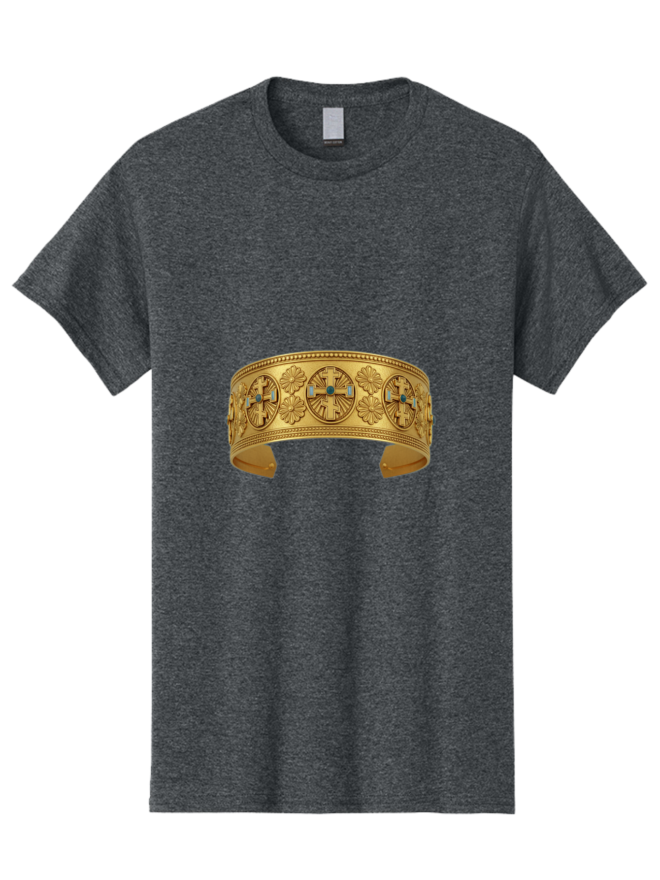 Native-American-Gold-Cuff Men'S Graphic Tee, 100% Cotton, Comfortable Casual Summer Wear, Machine Washable, Vintage Camera, Old Camera, Antique Camera, Black Camera, Classic Photography, Photography Equipment, Nostalgic Device, Film Camera, Bag850