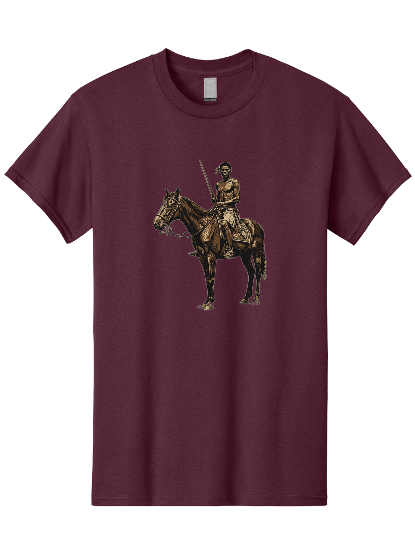 Native-American-Horseman Men'S Graphic Tee, 100% Cotton, Comfortable Casual Summer Wear, Machine Washable, Vintage Camera, Old Camera, Antique Camera, Black Camera, Classic Photography, Photography Equipment, Nostalgic Device, Film Camera, Bag852