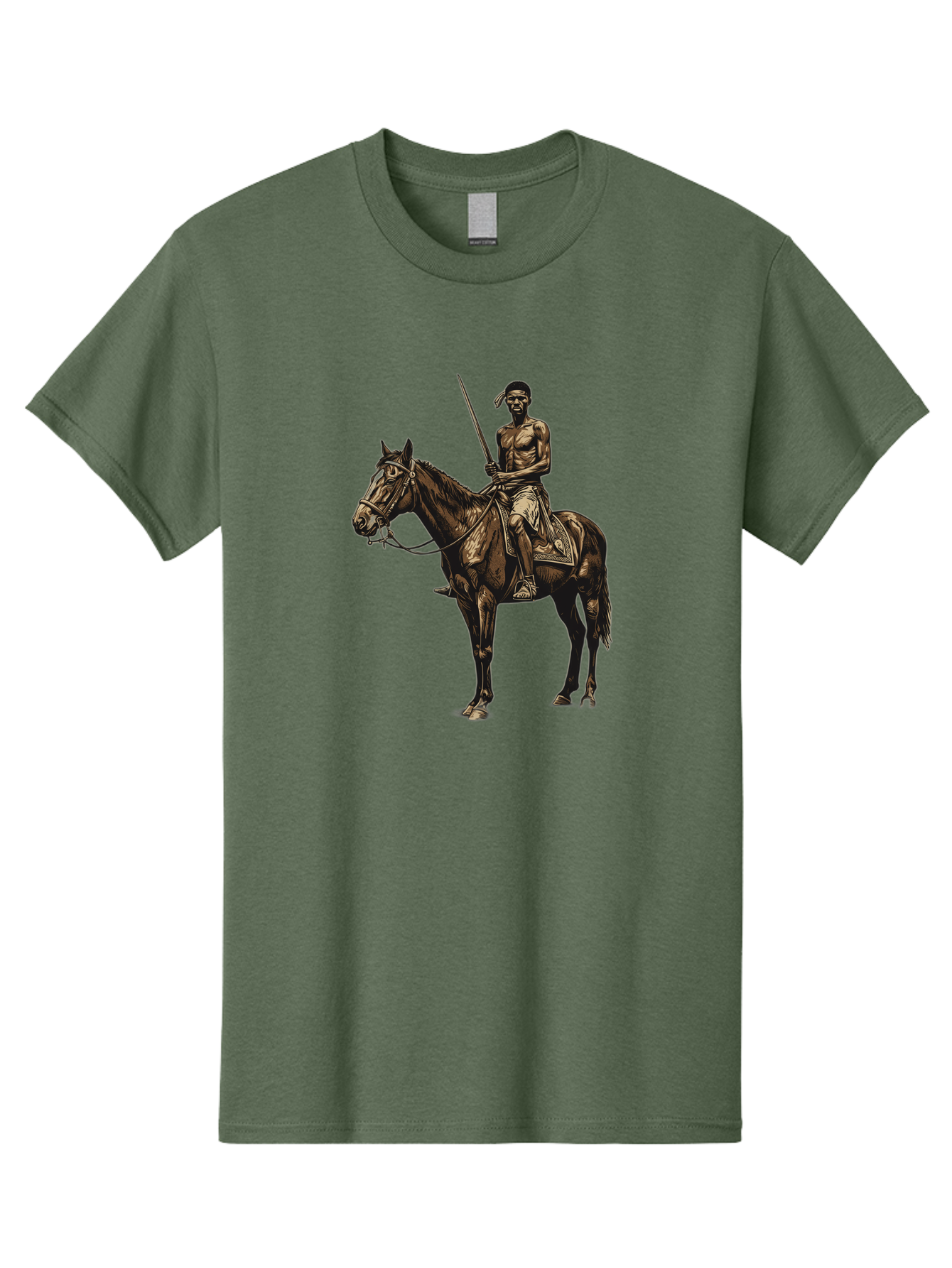 Native-American-Horseman Men'S Graphic Tee, 100% Cotton, Comfortable Casual Summer Wear, Machine Washable, Vintage Camera, Old Camera, Antique Camera, Black Camera, Classic Photography, Photography Equipment, Nostalgic Device, Film Camera, Bag852