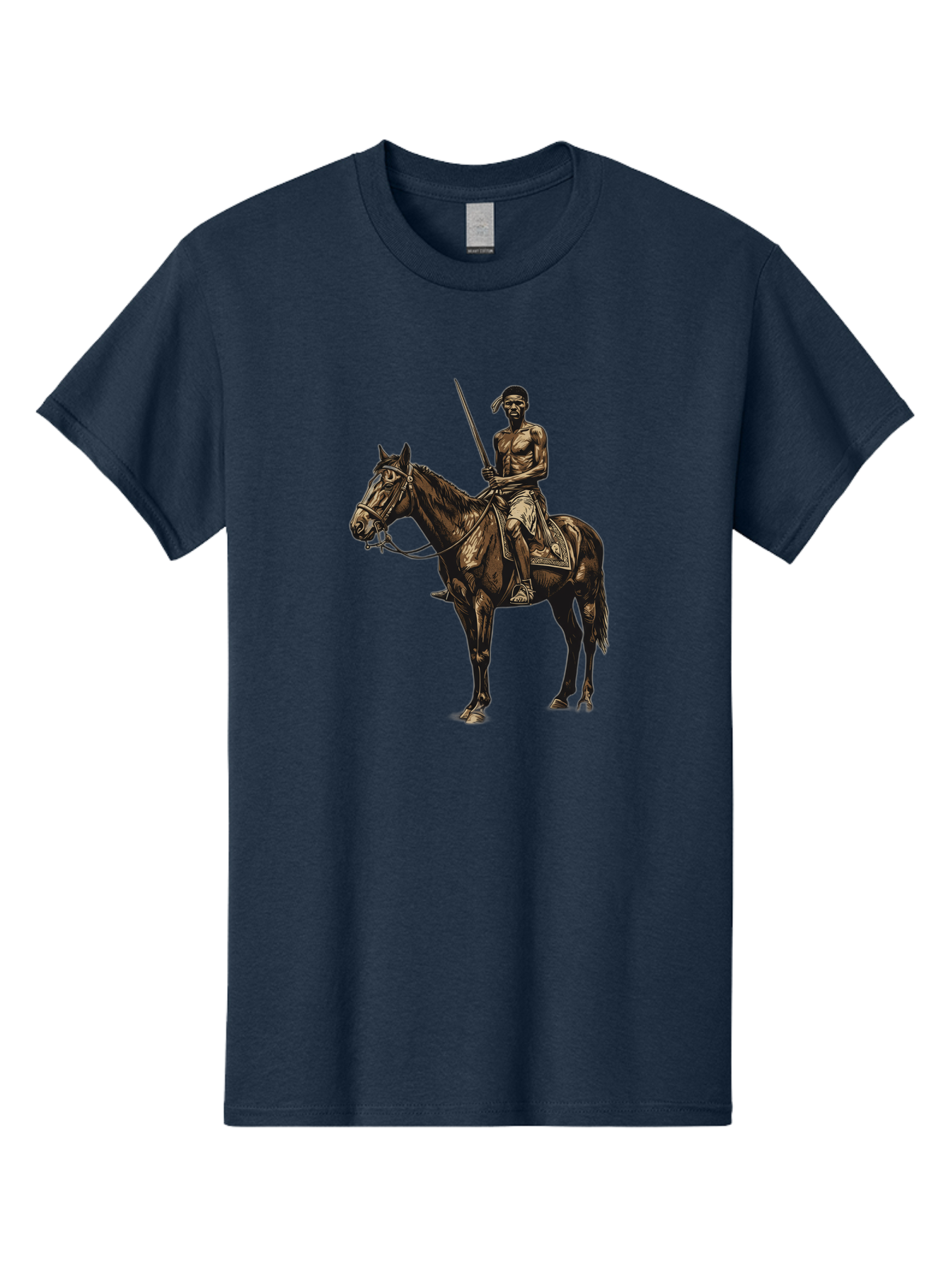 Native-American-Horseman Men'S Graphic Tee, 100% Cotton, Comfortable Casual Summer Wear, Machine Washable, Vintage Camera, Old Camera, Antique Camera, Black Camera, Classic Photography, Photography Equipment, Nostalgic Device, Film Camera, Bag852