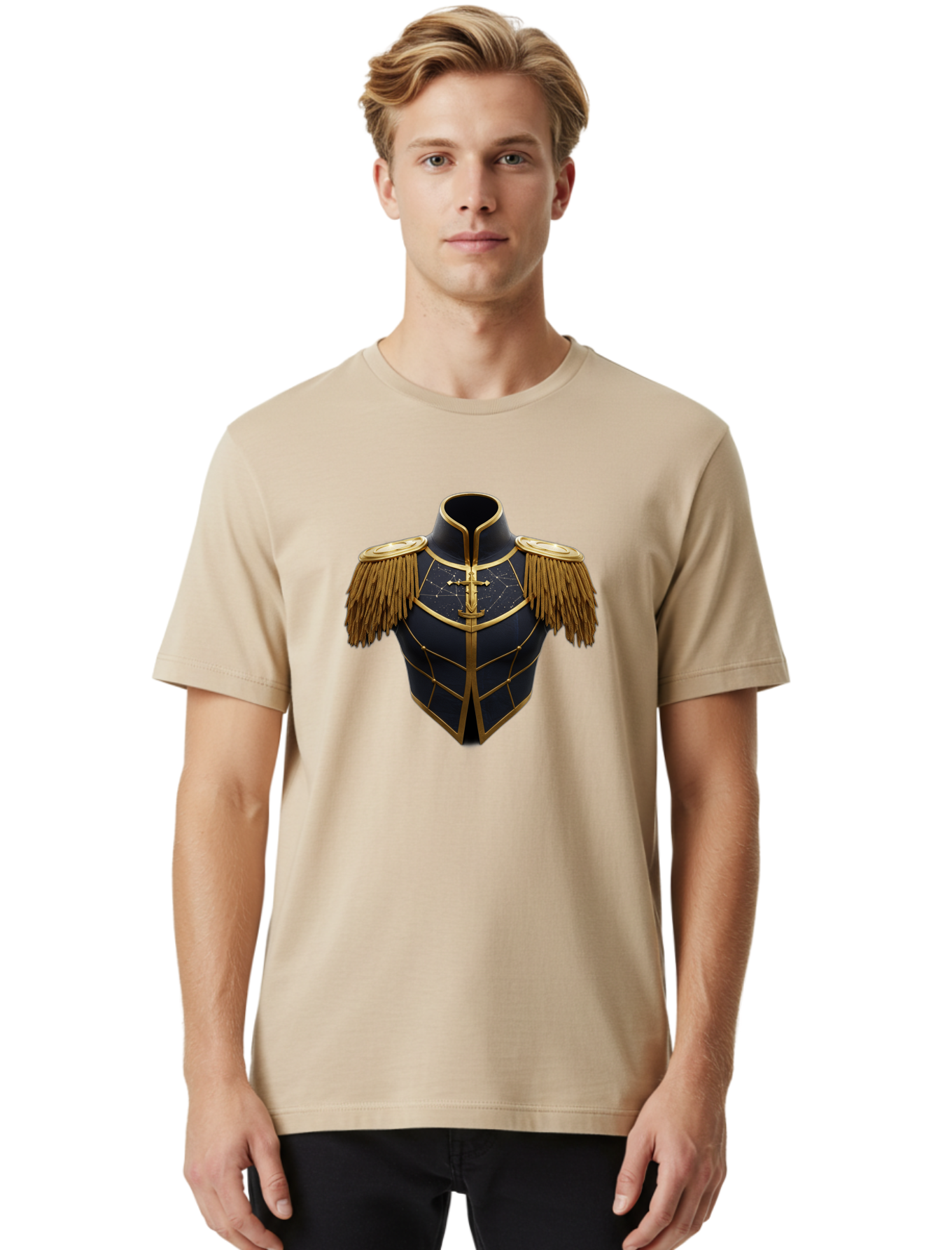 Naval-Uniform Men'S Graphic Tee, 100% Cotton, Comfortable Casual Summer Wear, Machine Washable, Vintage Camera, Old Camera, Antique Camera, Black Camera, Classic Photography, Photography Equipment, Nostalgic Device, Film Camera, Camera Art Bag854