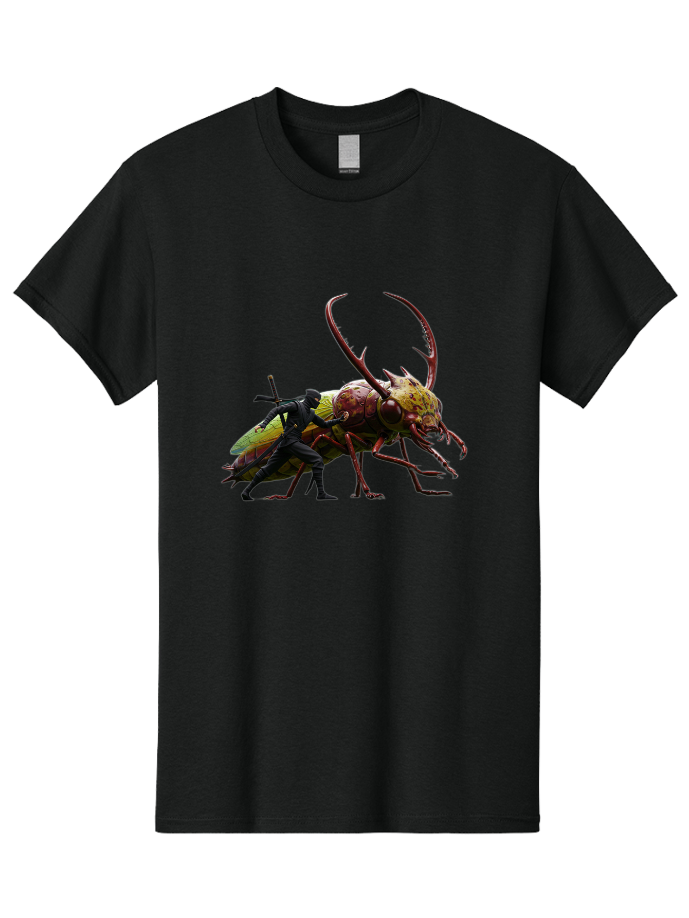 Ninja-Riding-Beetle Men'S Graphic Tee, 100% Cotton, Comfortable Casual Summer Wear, Machine Washable, Vintage Camera, Old Camera, Antique Camera, Black Camera, Classic Photography, Photography Equipment, Nostalgic Device, Film Camera, Bag859