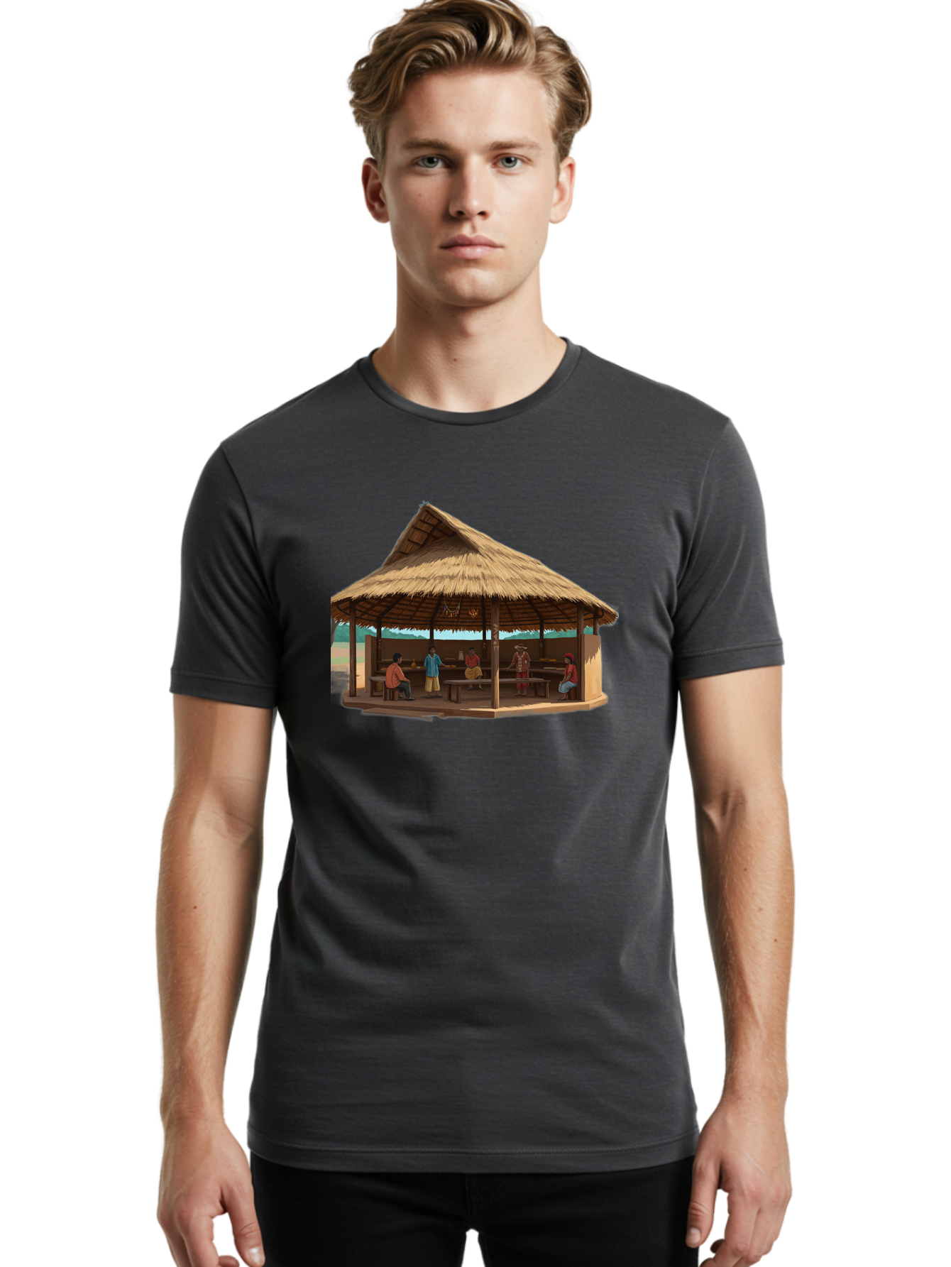 Nipa-Hut Men'S Graphic Tee, 100% Cotton, Comfortable Casual Summer Wear, Machine Washable, Vintage Camera, Old Camera, Antique Camera, Black Camera, Classic Photography, Photography Equipment, Nostalgic Device, Film Camera, Camera Art Bag864