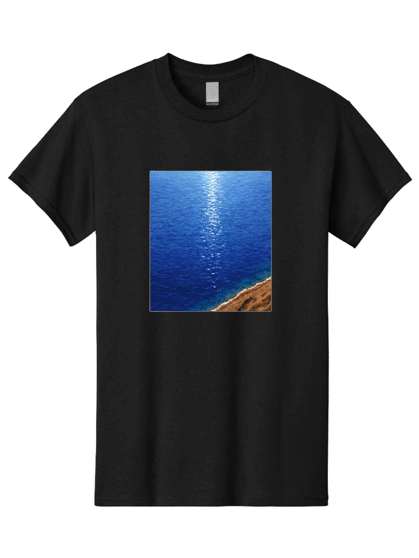 Ocean-Waves Men'S Graphic Tee, 100% Cotton, Comfortable Casual Summer Wear, Machine Washable, Vintage Camera, Old Camera, Antique Camera, Black Camera, Classic Photography, Photography Equipment, Nostalgic Device, Film Camera, Camera Art Bag868