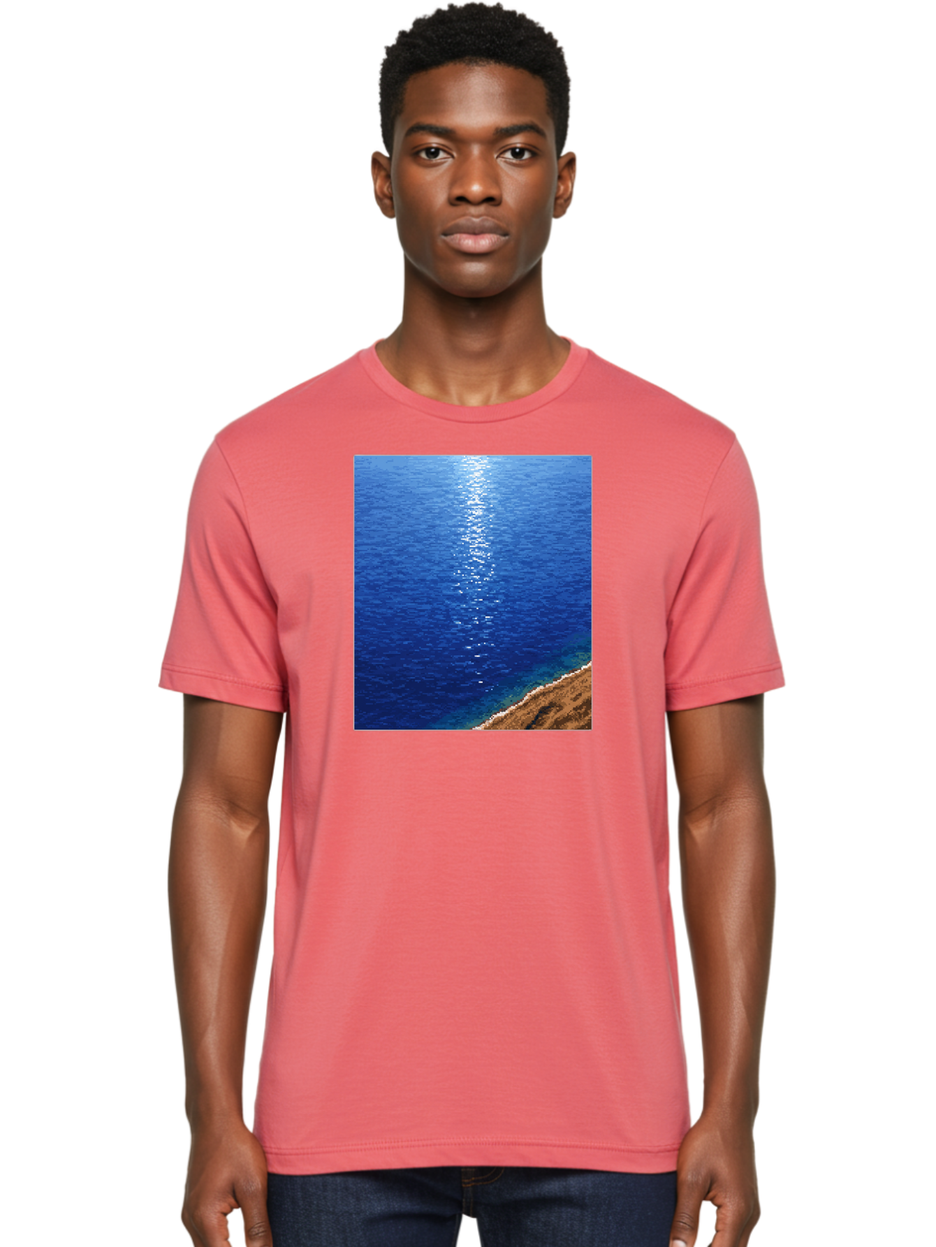 Ocean-Waves Men'S Graphic Tee, 100% Cotton, Comfortable Casual Summer Wear, Machine Washable, Vintage Camera, Old Camera, Antique Camera, Black Camera, Classic Photography, Photography Equipment, Nostalgic Device, Film Camera, Camera Art Bag868