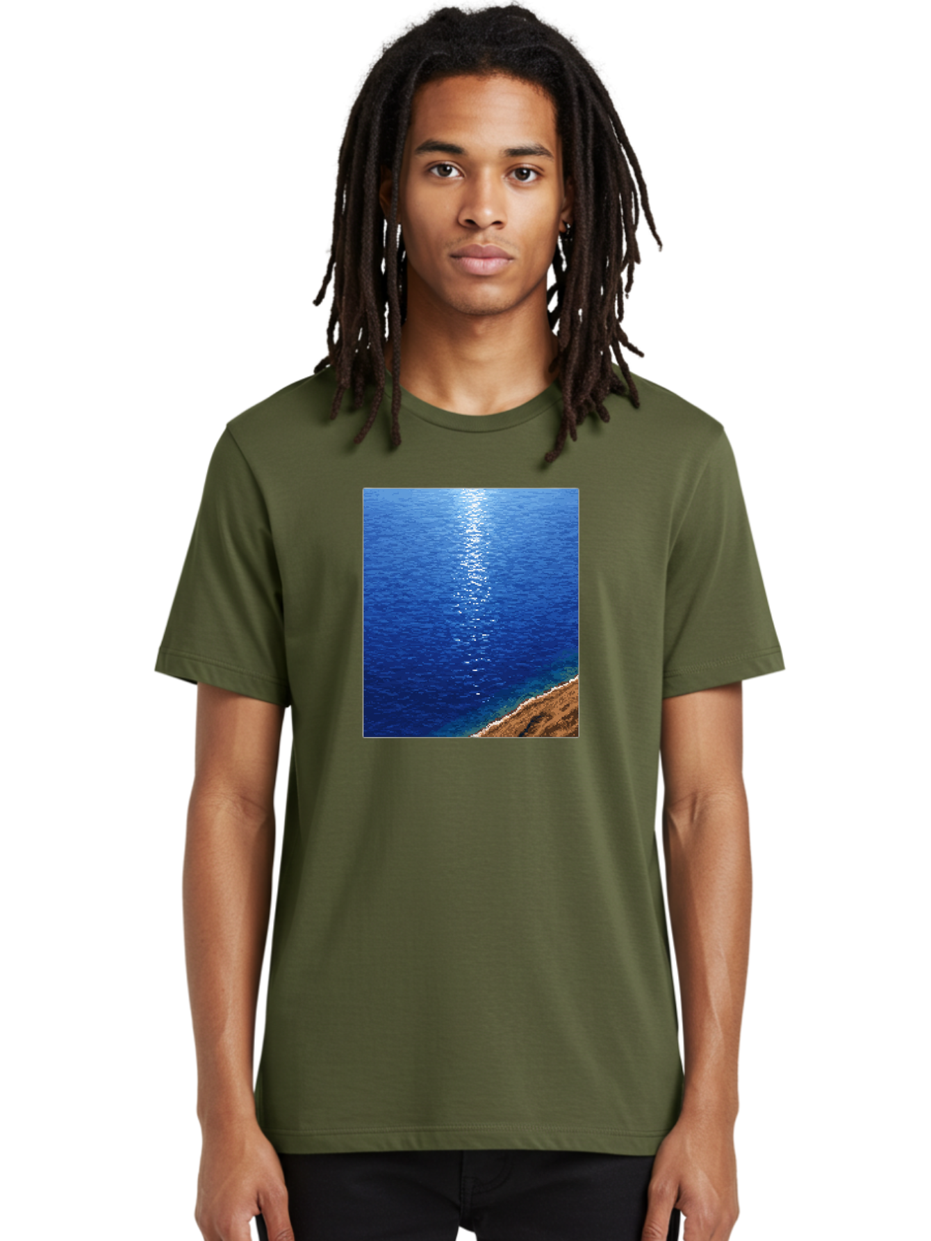 Ocean-Waves Men'S Graphic Tee, 100% Cotton, Comfortable Casual Summer Wear, Machine Washable, Vintage Camera, Old Camera, Antique Camera, Black Camera, Classic Photography, Photography Equipment, Nostalgic Device, Film Camera, Camera Art Bag868