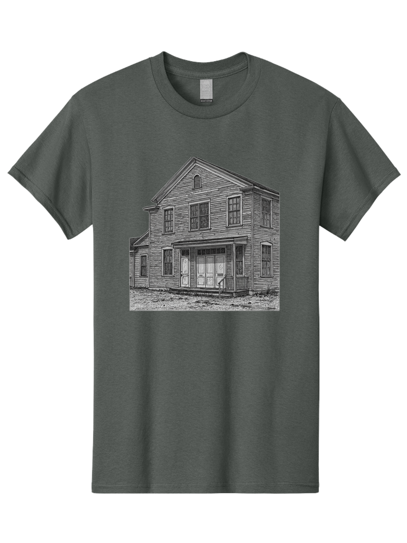 Old-House Men'S Graphic Tee, 100% Cotton, Comfortable Casual Summer Wear, Machine Washable, Vintage Camera, Old Camera, Antique Camera, Black Camera, Classic Photography, Photography Equipment, Nostalgic Device, Film Camera, Camera Art Bag870
