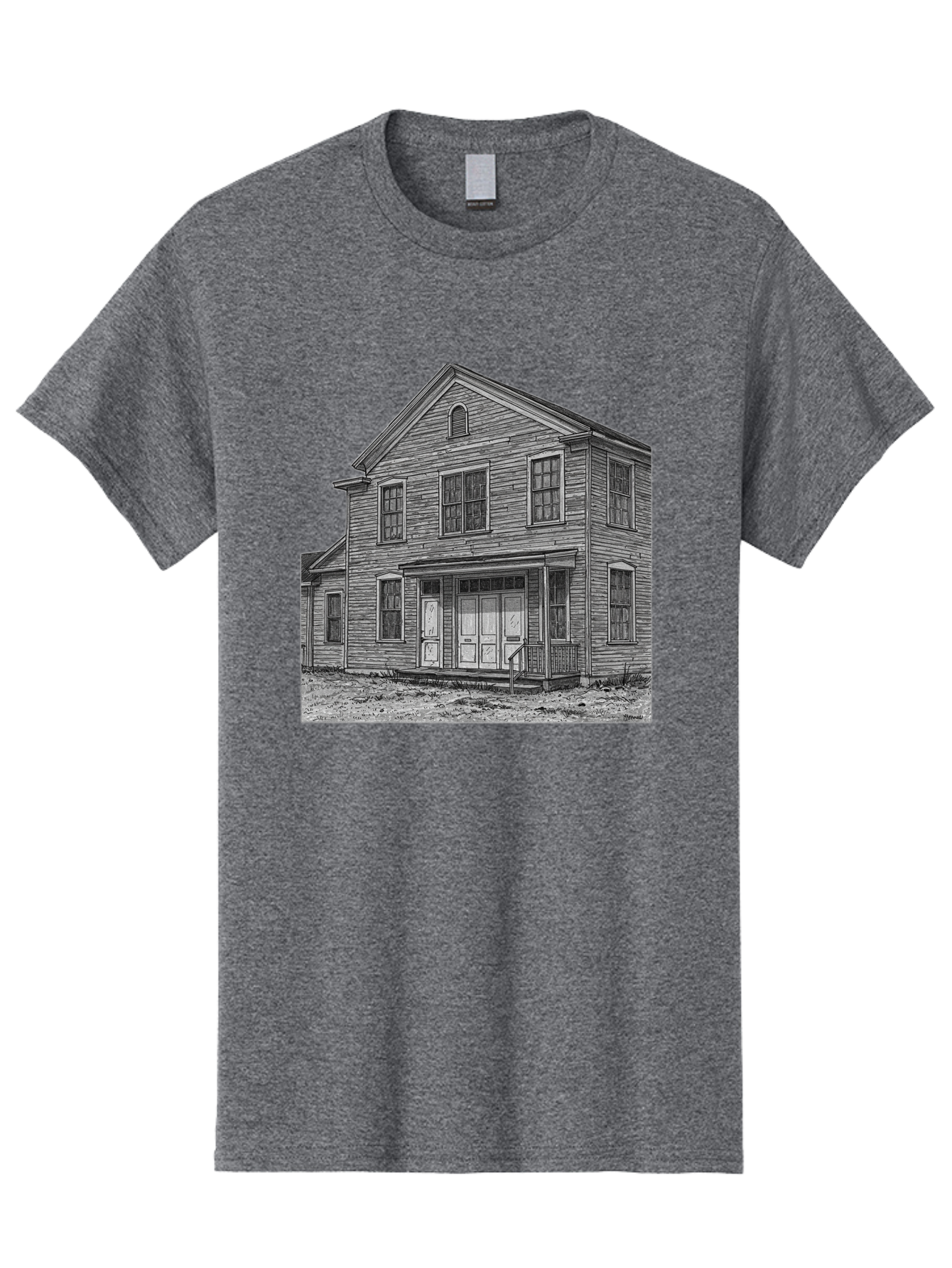 Old-House Men'S Graphic Tee, 100% Cotton, Comfortable Casual Summer Wear, Machine Washable, Vintage Camera, Old Camera, Antique Camera, Black Camera, Classic Photography, Photography Equipment, Nostalgic Device, Film Camera, Camera Art Bag870
