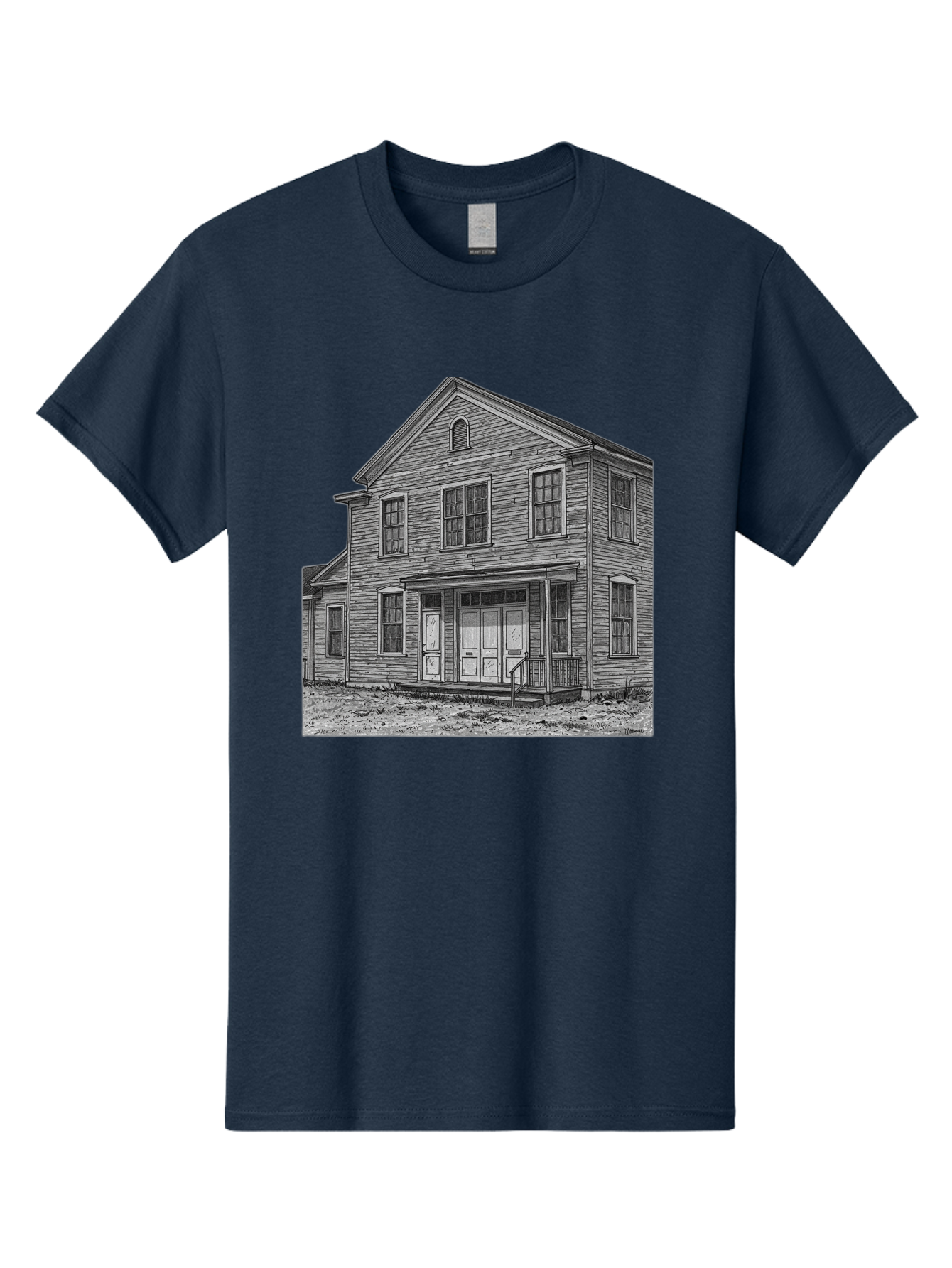 Old-House Men'S Graphic Tee, 100% Cotton, Comfortable Casual Summer Wear, Machine Washable, Vintage Camera, Old Camera, Antique Camera, Black Camera, Classic Photography, Photography Equipment, Nostalgic Device, Film Camera, Camera Art Bag870
