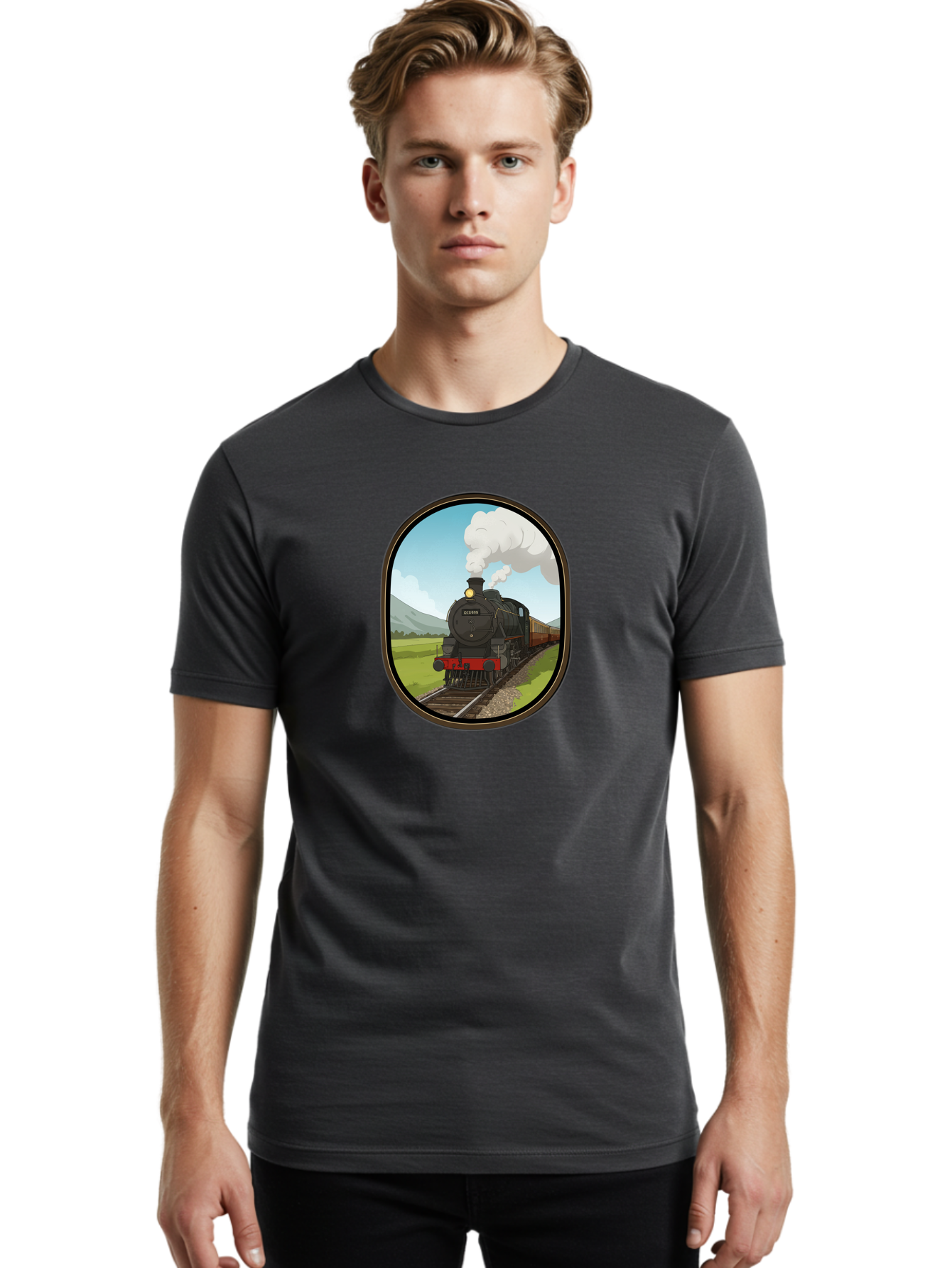Olddrer Men'S Graphic Tee, 100% Cotton, Comfortable Casual Summer Wear, Machine Washable, Vintage Camera, Old Camera, Antique Camera, Black Camera, Classic Photography, Photography Equipment, Nostalgic Device, Film Camera, Camera Art Bag872