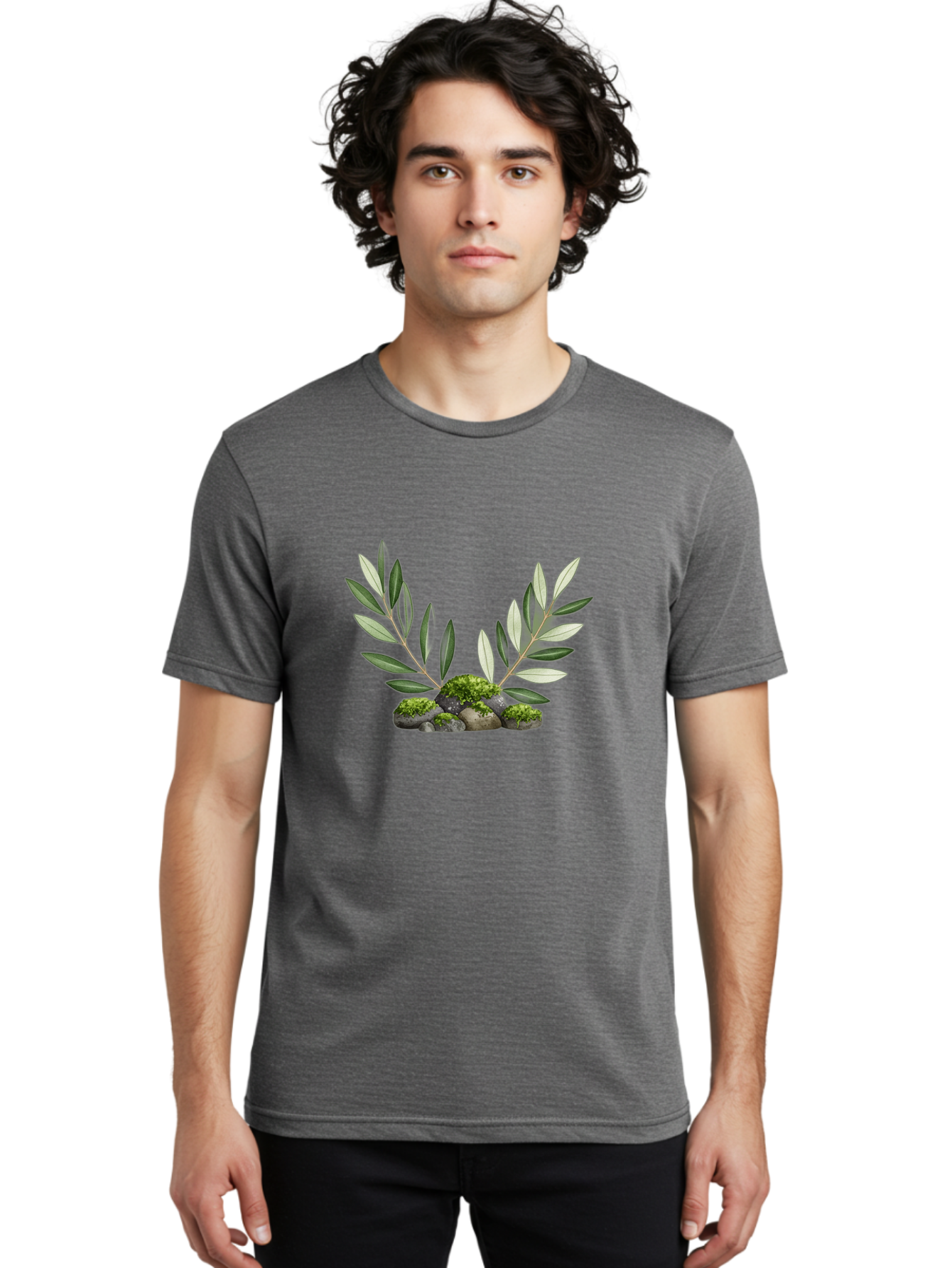 Olive-Branches-With-Rocks Men'S Graphic Tee, 100% Cotton, Comfortable Casual Summer Wear, Machine Washable, Vintage Camera, Old Camera, Antique Camera, Black Camera, Classic Photography, Photography Equipment, Nostalgic Device, Film Camera, Bag873